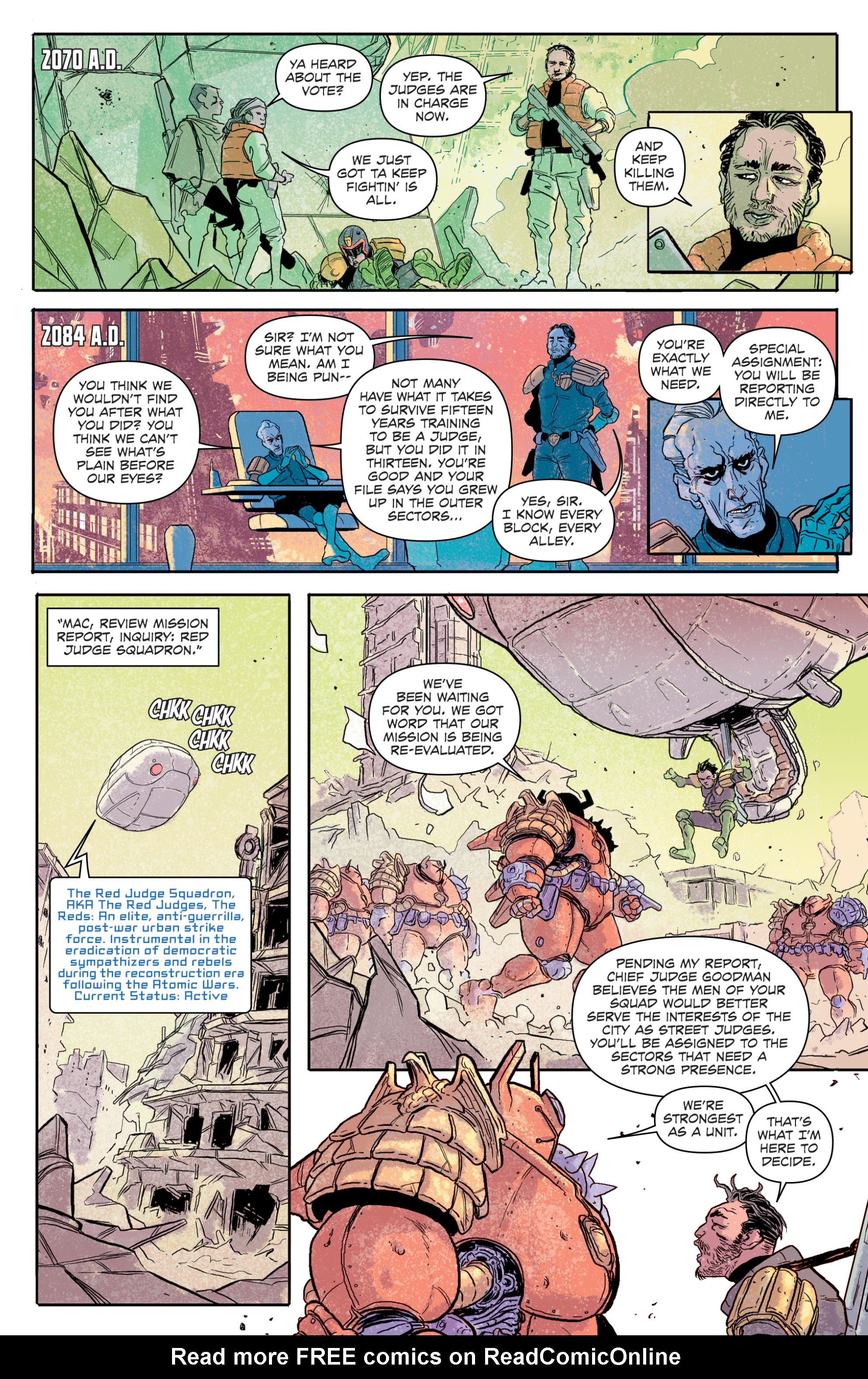 Read online Judge Dredd (2015) comic -  Issue # Annual 1 - 25