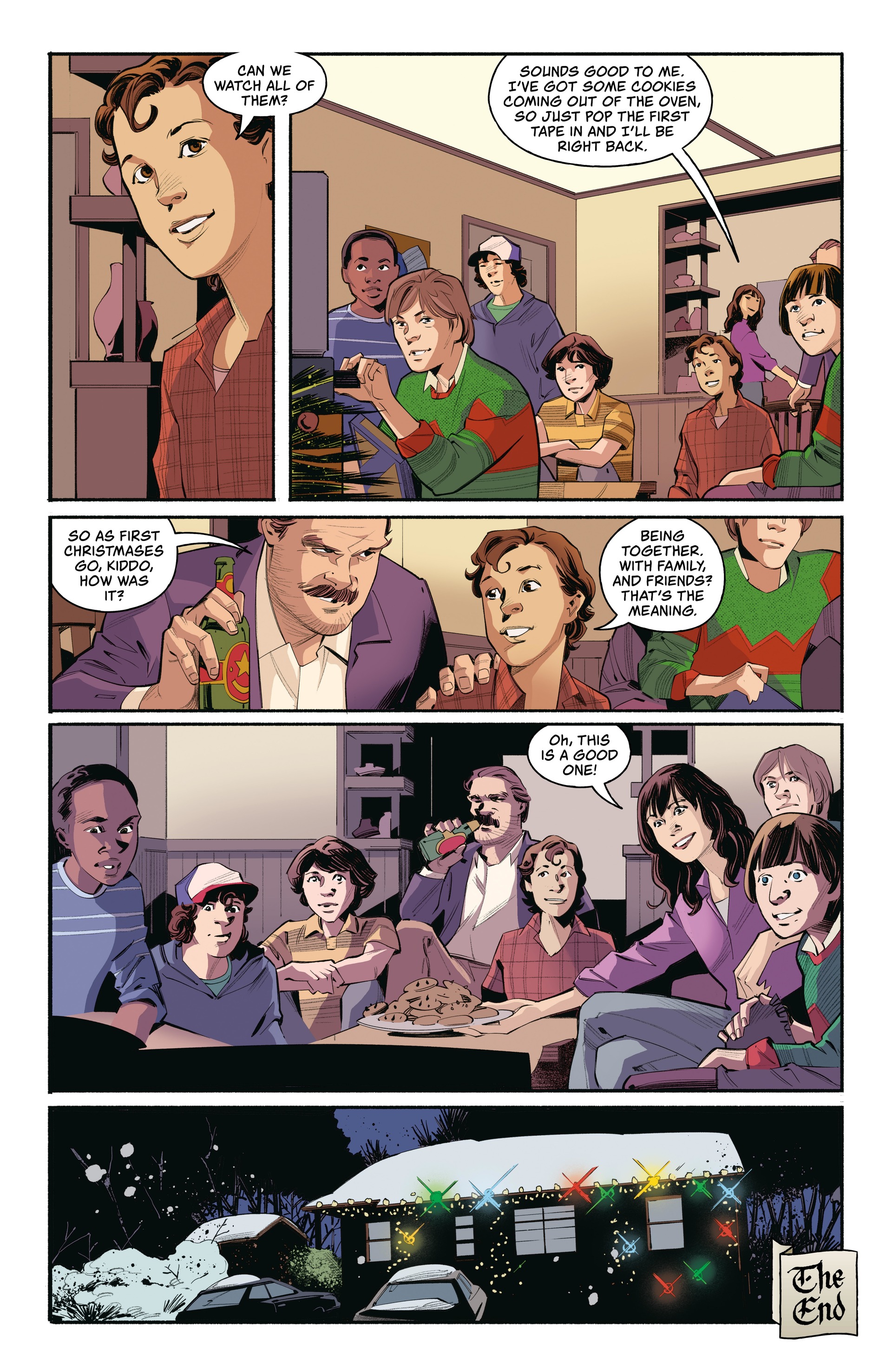 Read online Stranger Things Holiday Specials comic -  Issue # TPB - 69