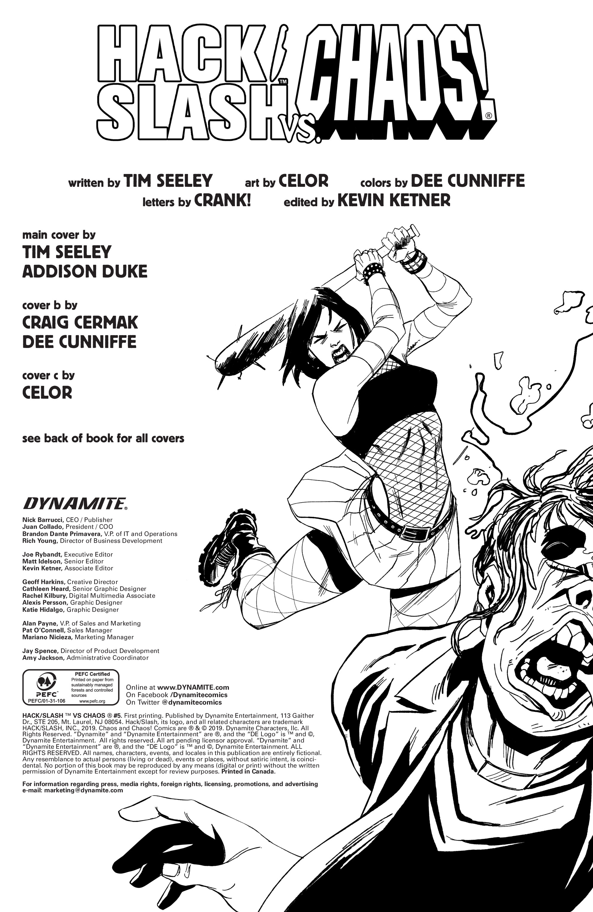 Read online Hack/Slash vs. Chaos comic -  Issue #5 - 4