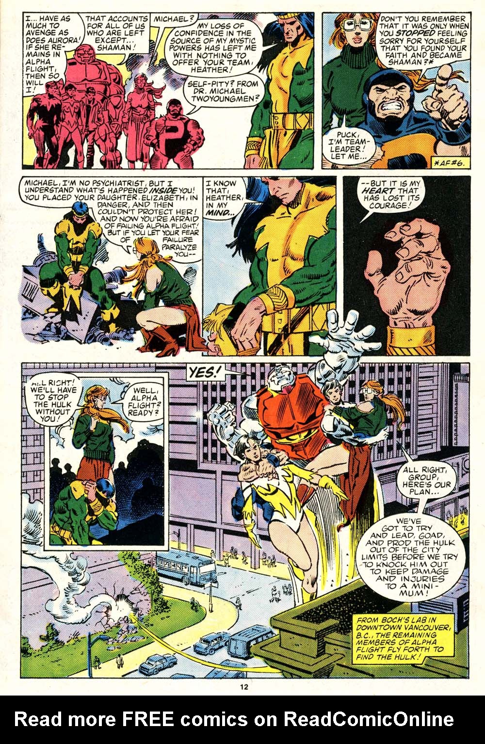 Read online Alpha Flight (1983) comic -  Issue #29 - 12