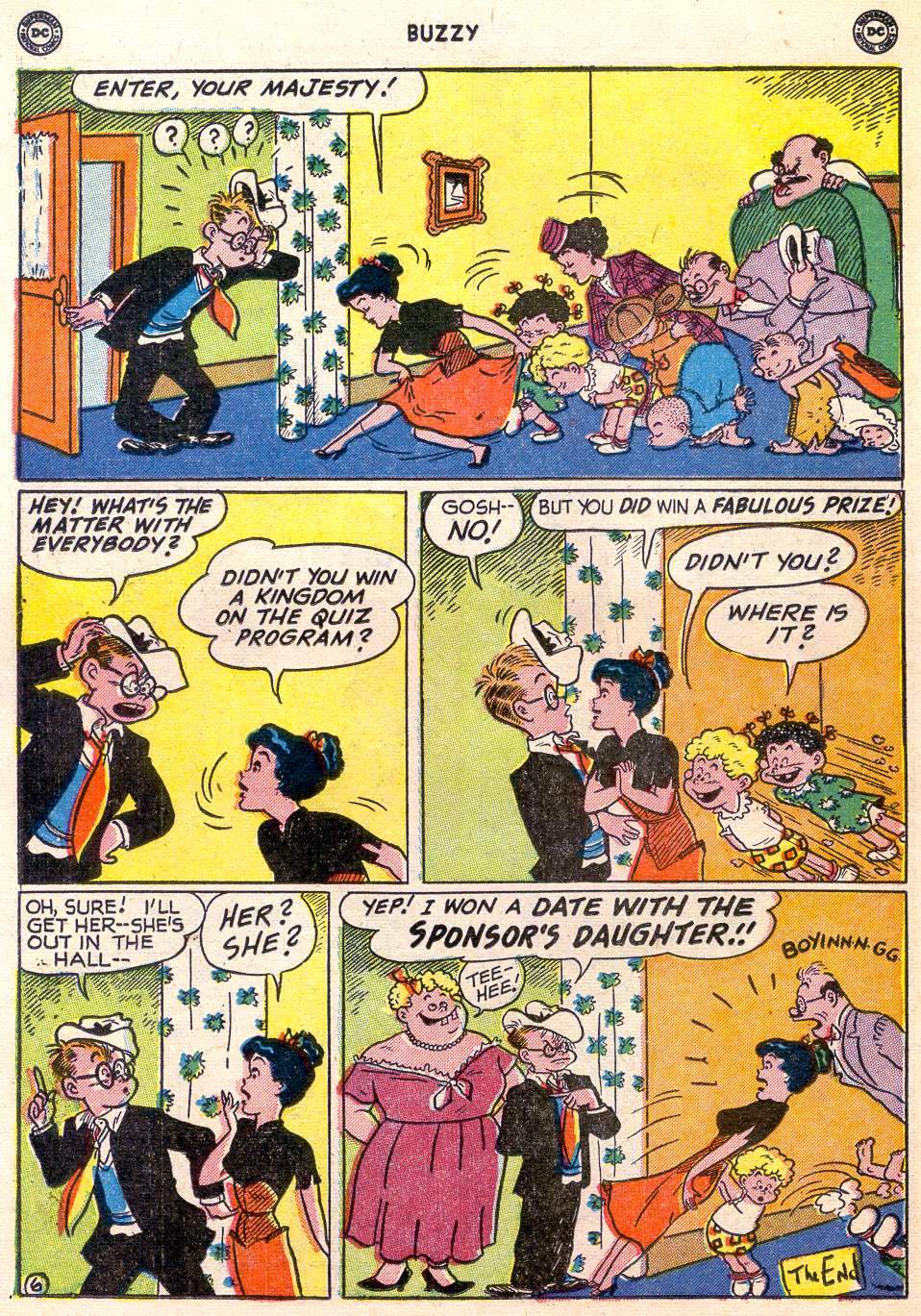 Read online Buzzy comic -  Issue #32 - 38