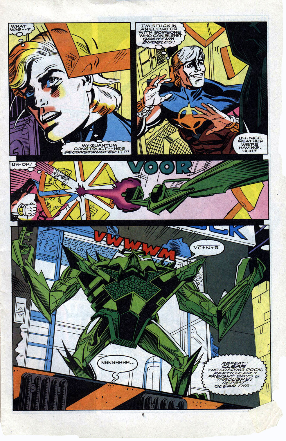 Read online Quasar comic -  Issue #52 - 6