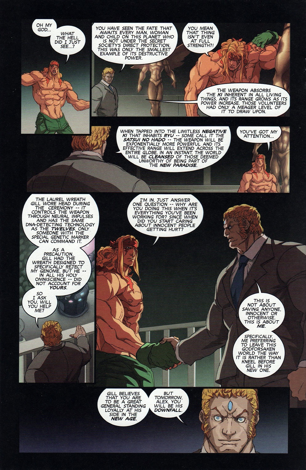 Read online Street Fighter Unlimited comic -  Issue #9 - 16