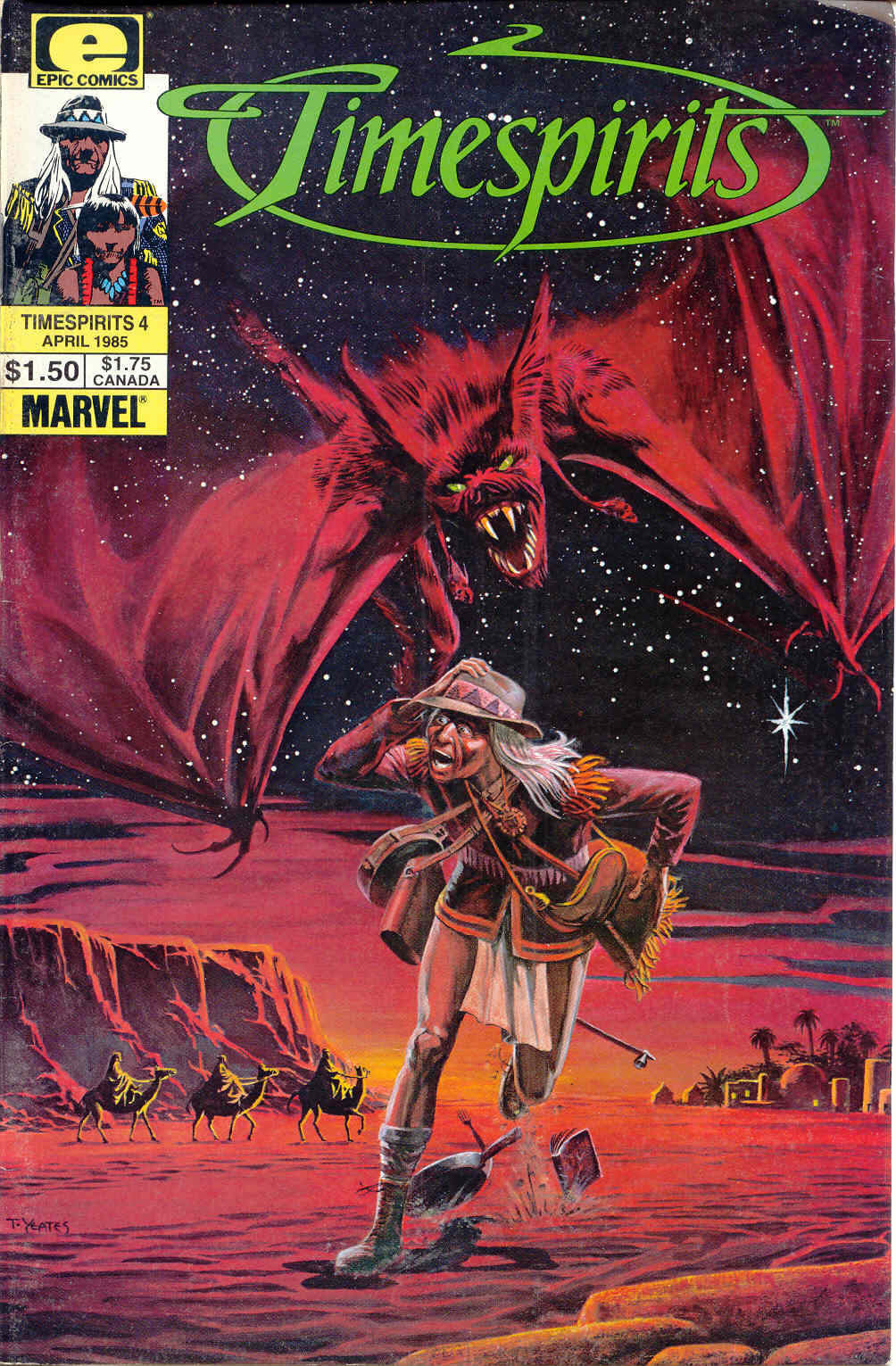 Read online Timespirits comic -  Issue #4 - 1