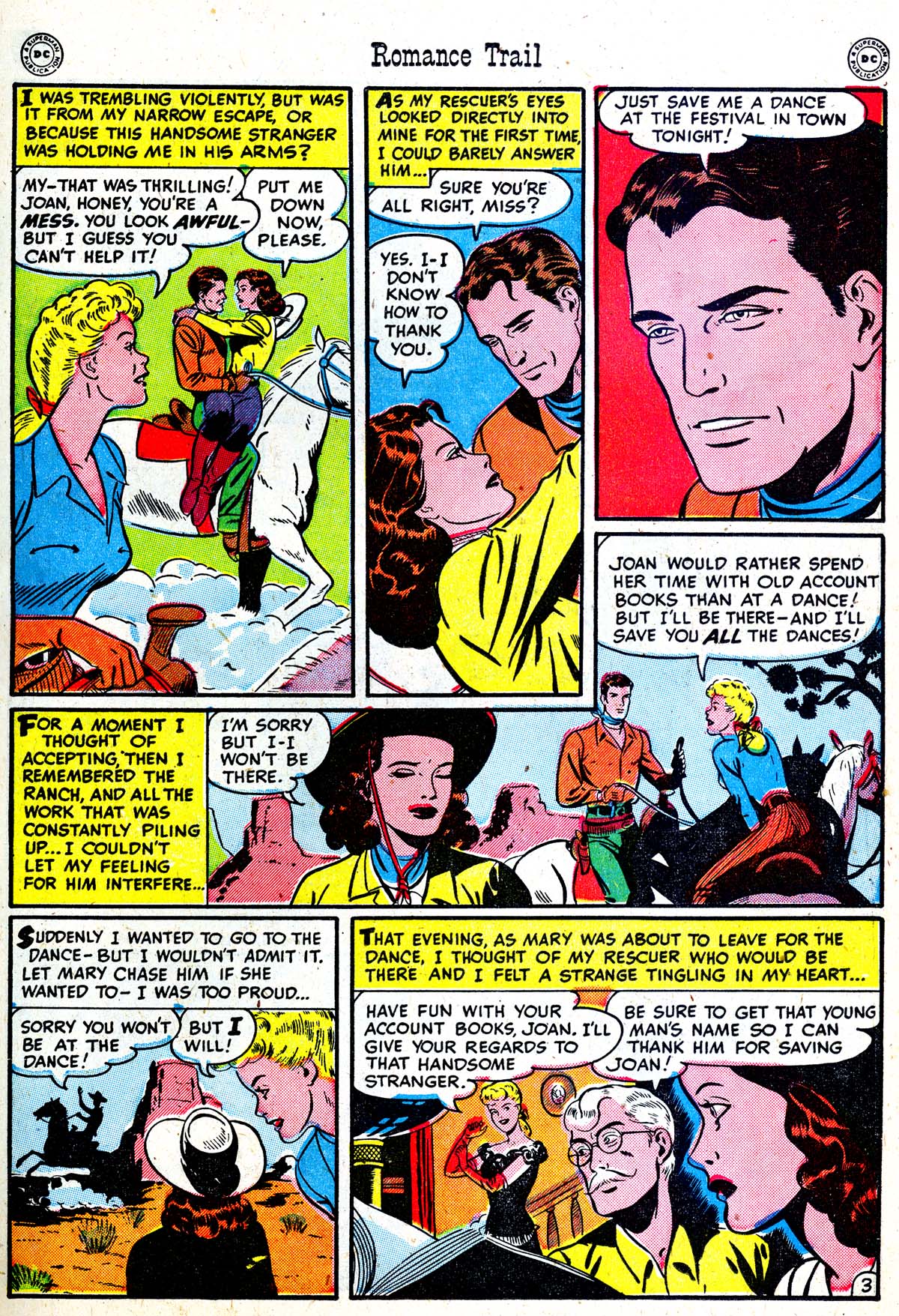 Read online Romance Trail comic -  Issue #1 - 21