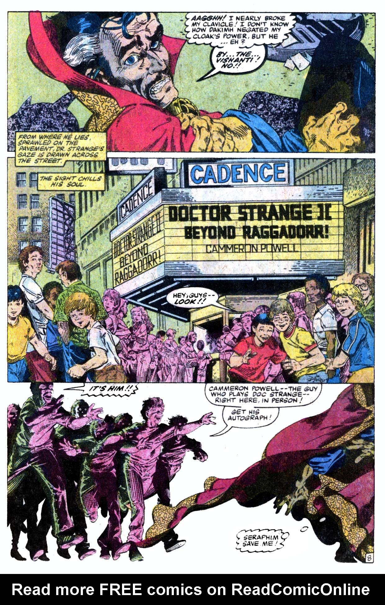 Read online Doctor Strange (1974) comic -  Issue #55 - 9