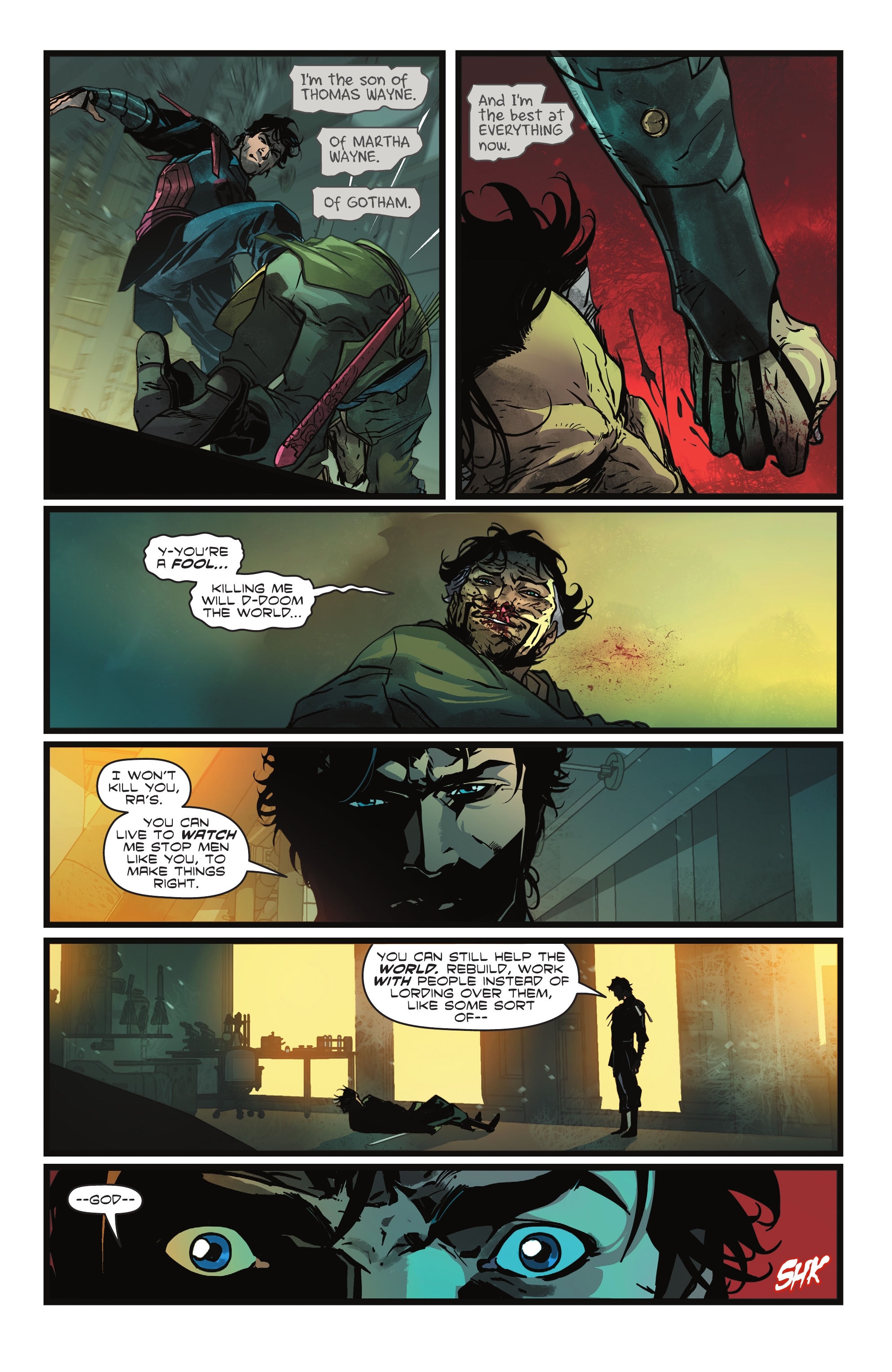 Read online Batman: The Knight comic -  Issue #10 - 21