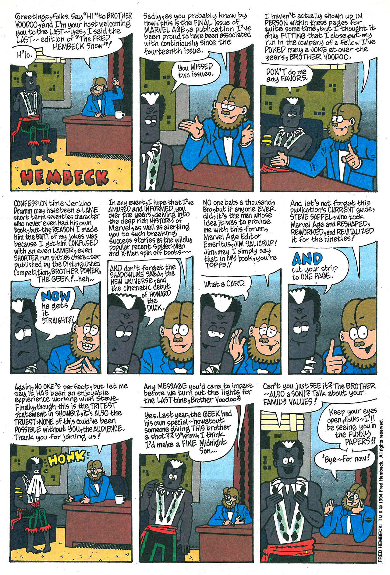 Read online Marvel Age comic -  Issue #140 - 19