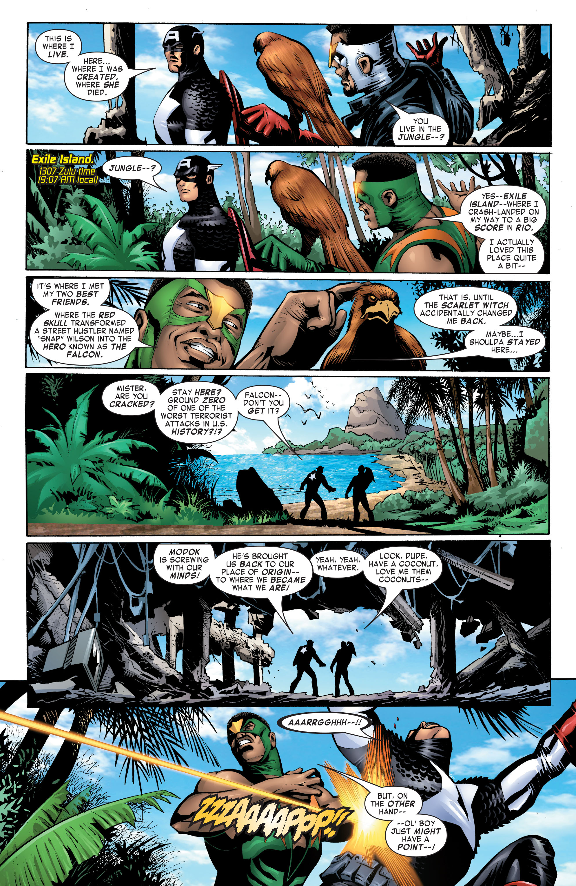 Read online Captain America & the Falcon comic -  Issue #11 - 8