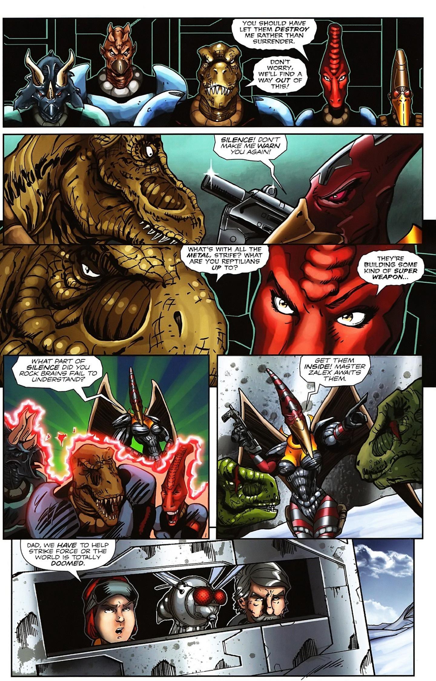 Read online Jurassic StrikeForce 5 comic -  Issue #3 - 6