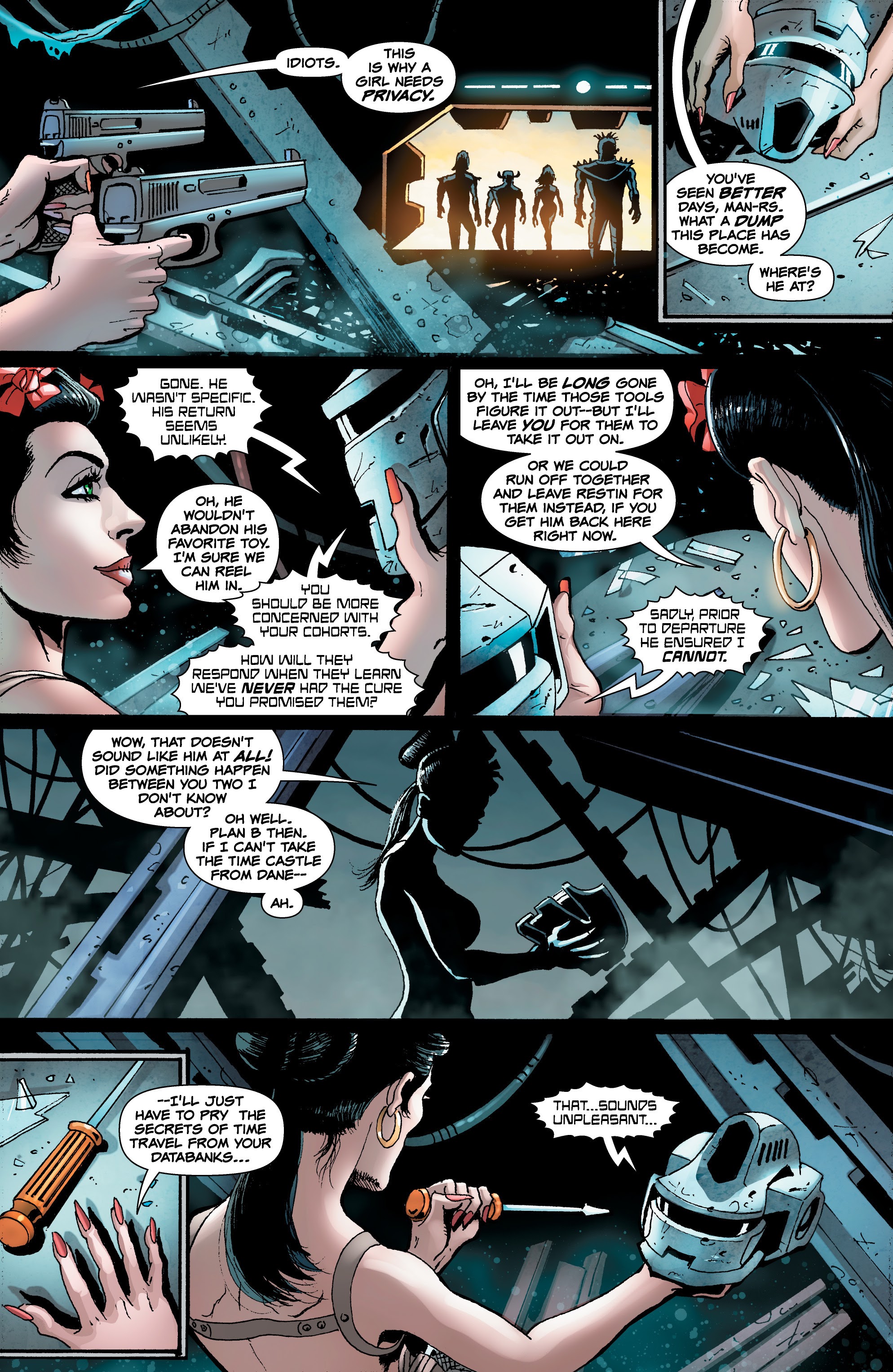 Read online The Rook: Desperate Times comic -  Issue # TPB - 92