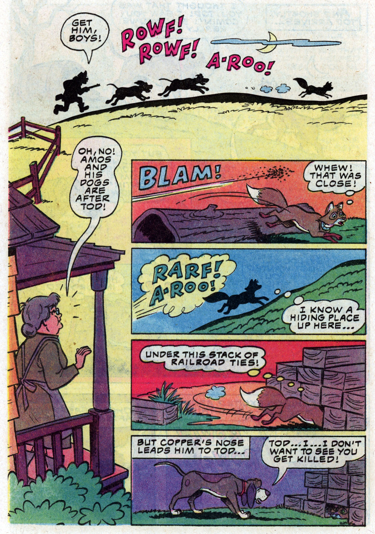 Read online Walt Disney Productions' The Fox and the Hound comic -  Issue #2 - 12
