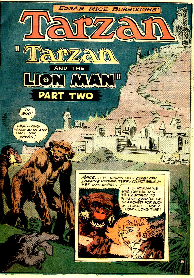 Read online Tarzan (1972) comic -  Issue #232 - 5