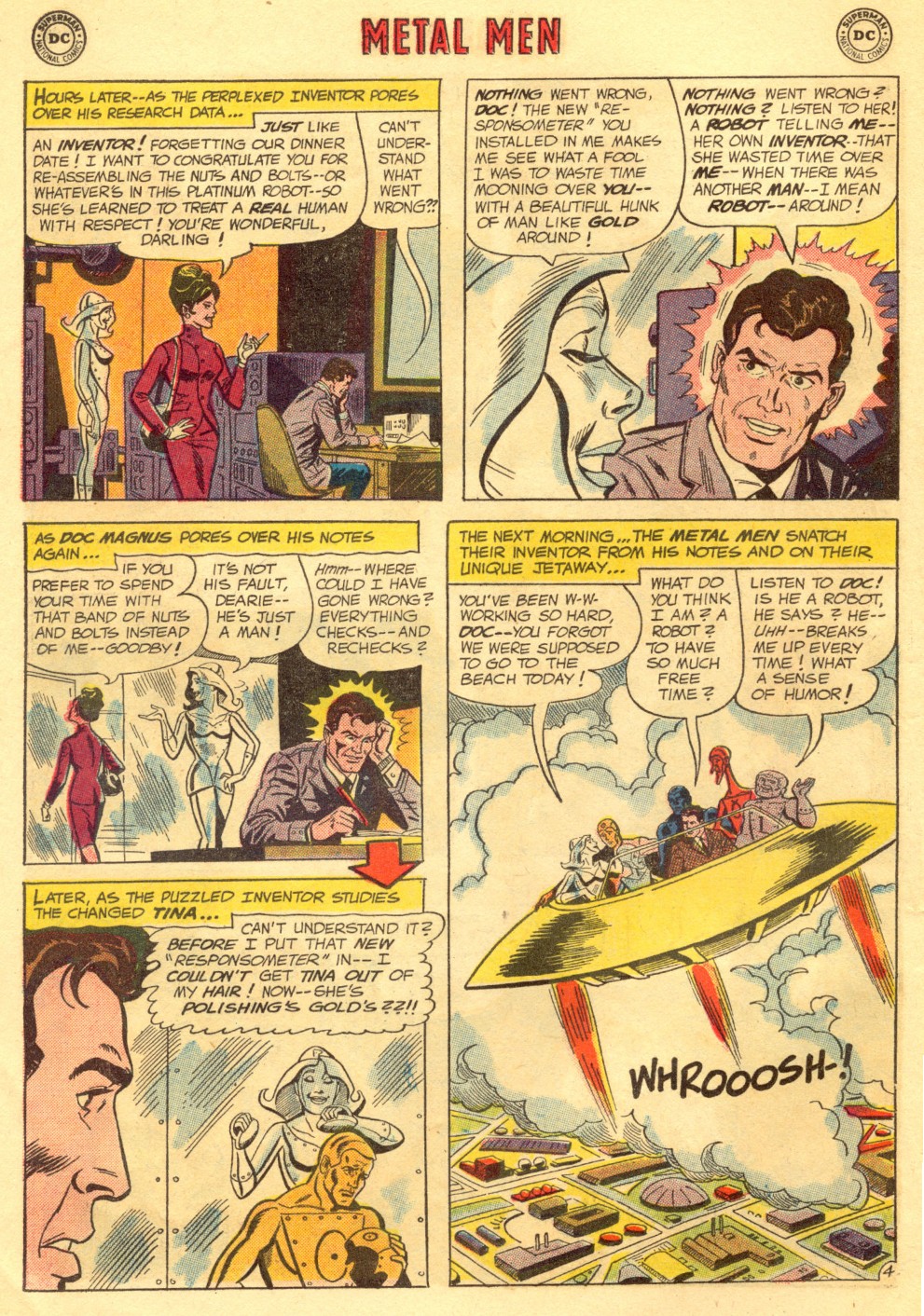 Metal Men (1963) Issue #11 #11 - English 6