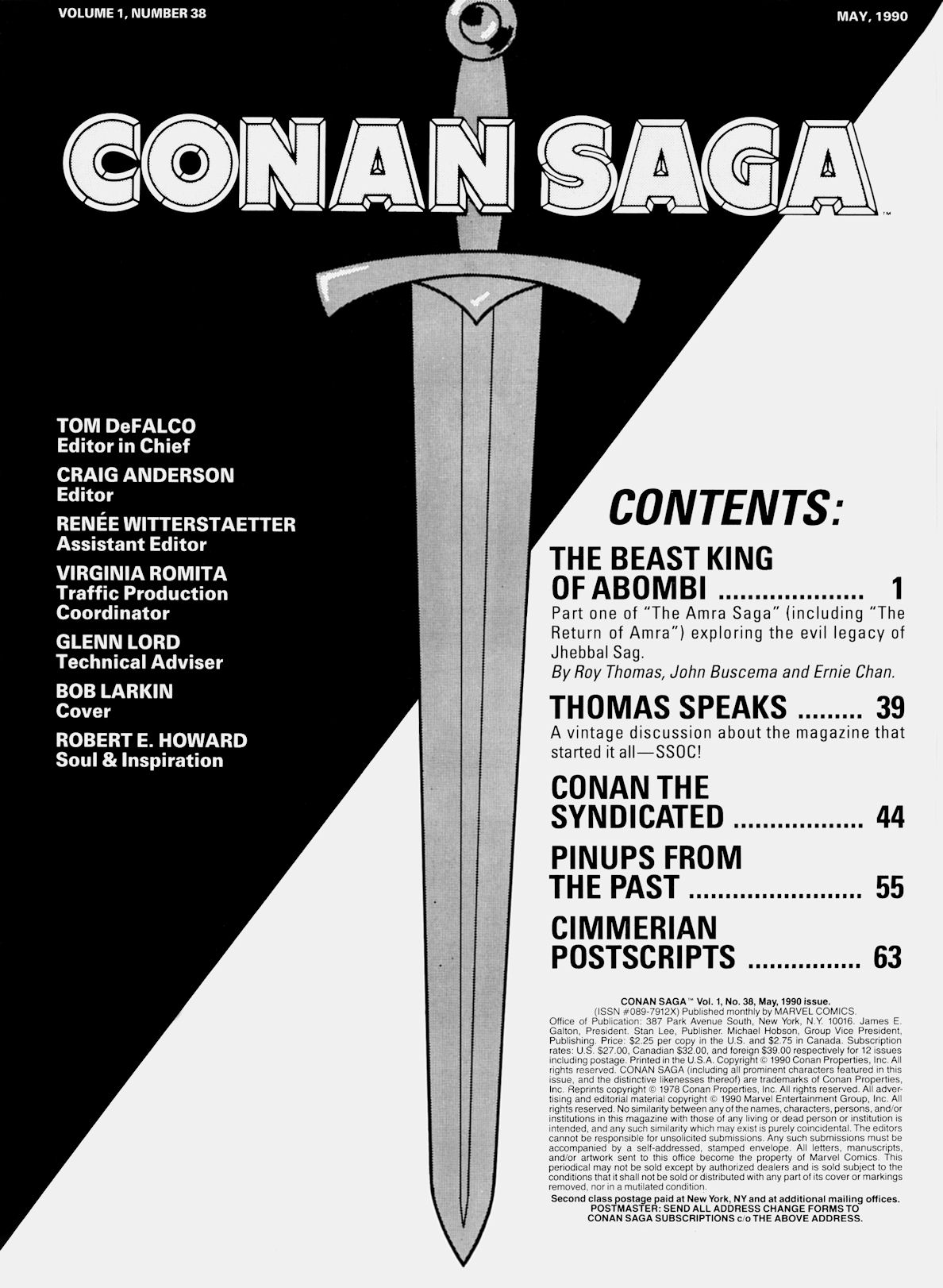 Read online Conan Saga comic -  Issue #38 - 2