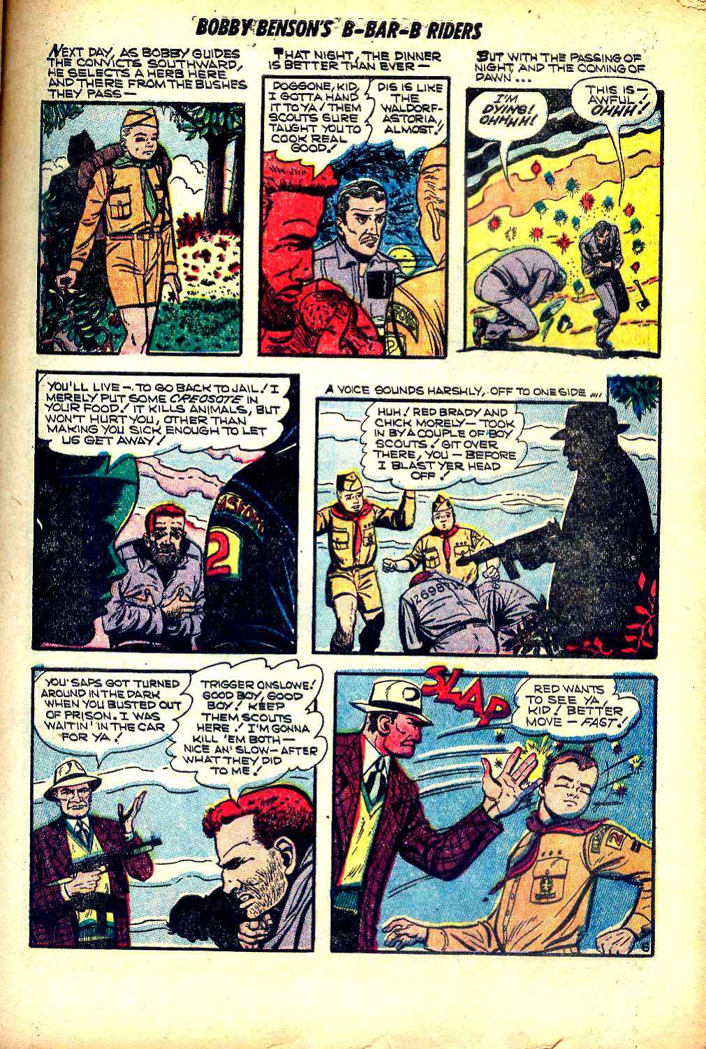 Read online Bobby Benson's B-Bar-B Riders comic -  Issue #17 - 25