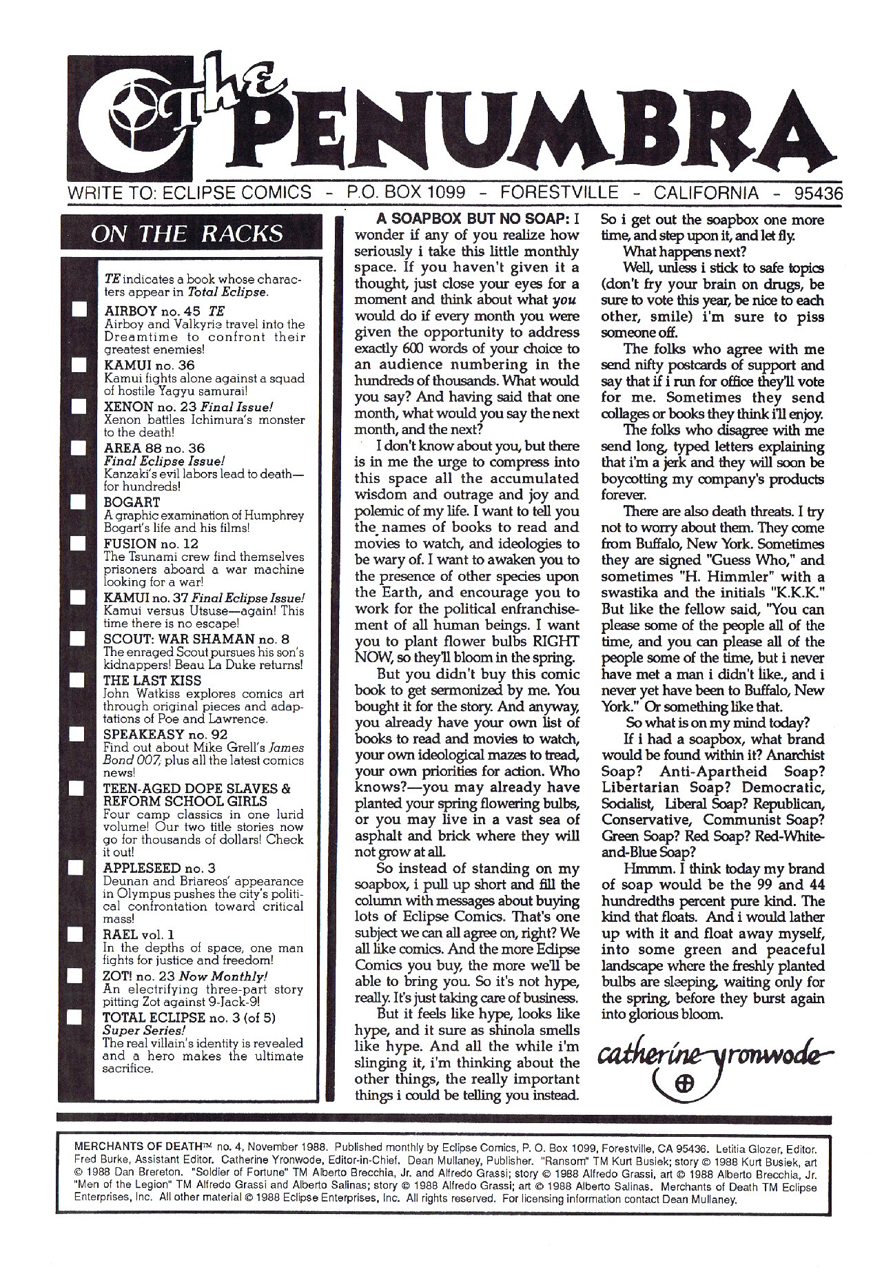 Read online Merchants of Death comic -  Issue #4 - 2