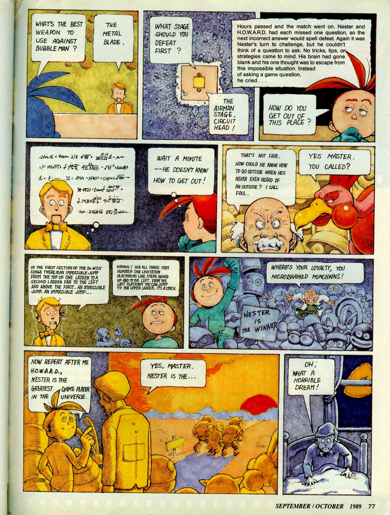 Read online Nintendo Power comic -  Issue #8 - 79