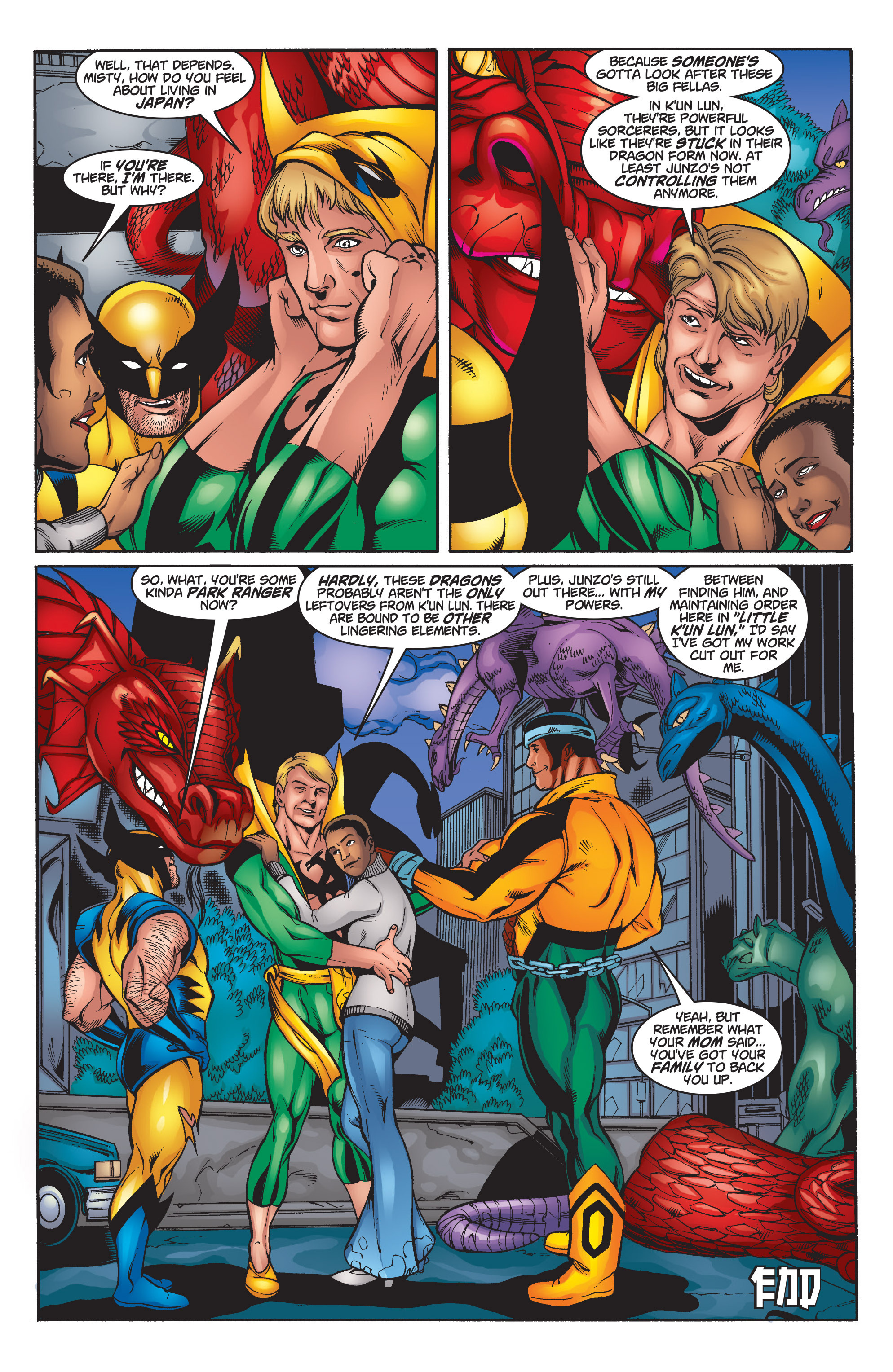 Read online Iron Fist: The Return of K'un Lun comic -  Issue # TPB - 211