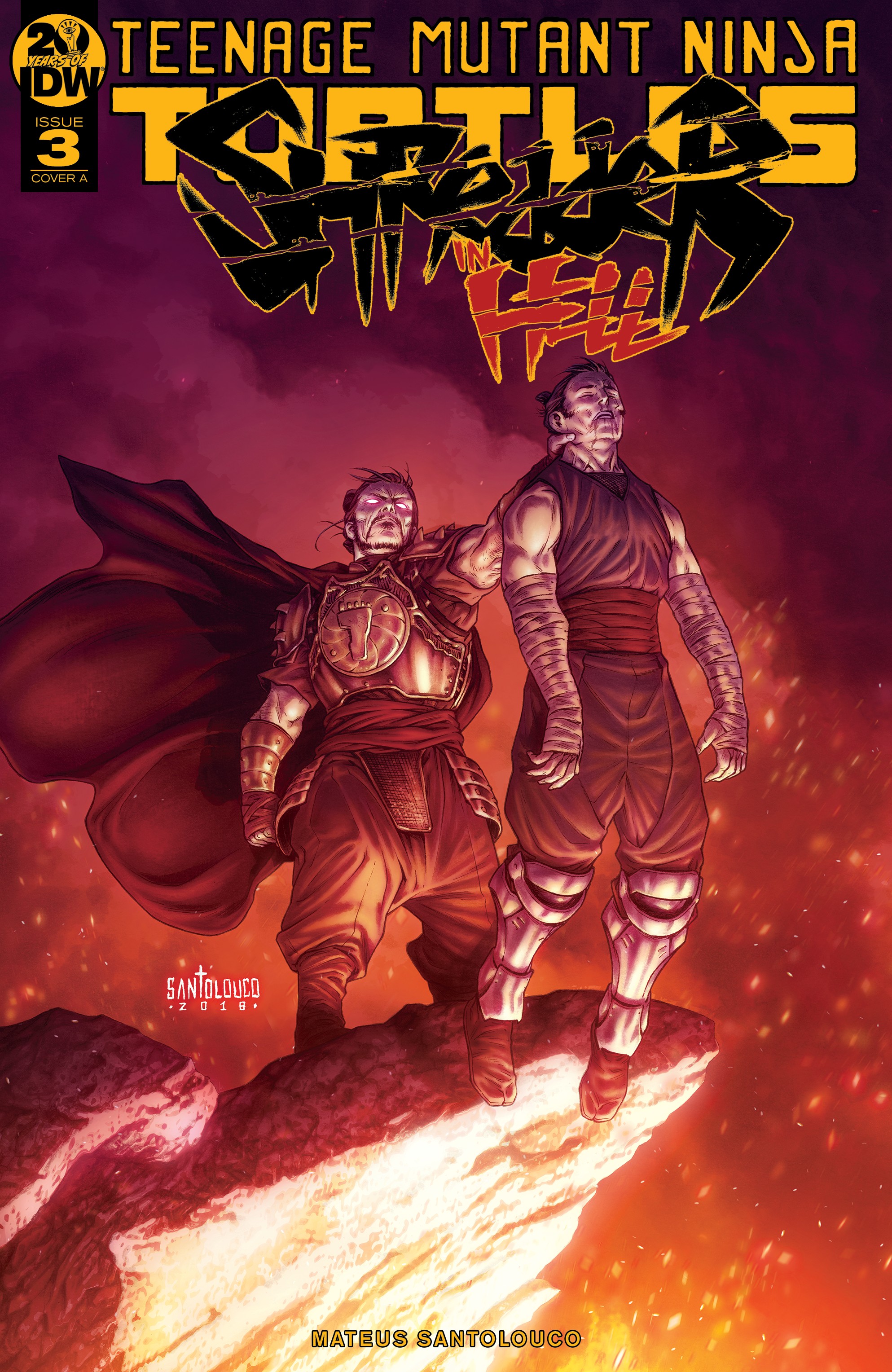 Read online Teenage Mutant Ninja Turtles: Shredder in Hell comic -  Issue #3 - 1