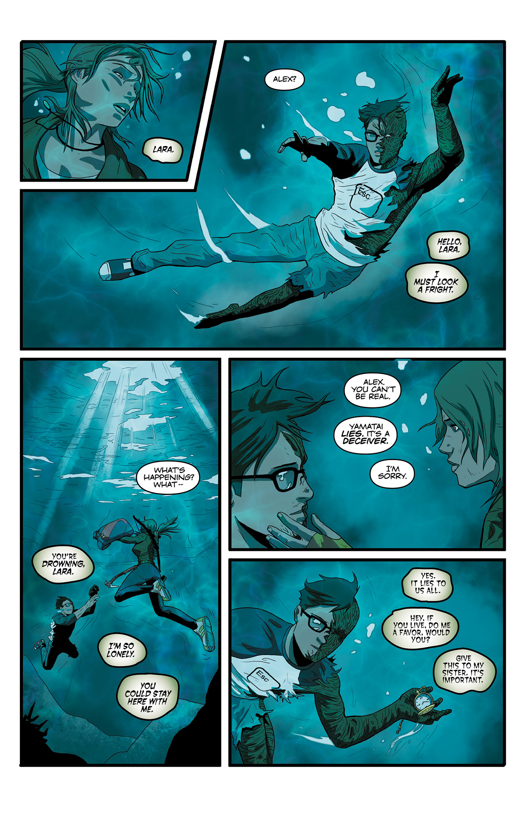 Read online Tomb Raider (2014) comic -  Issue #5 - 18