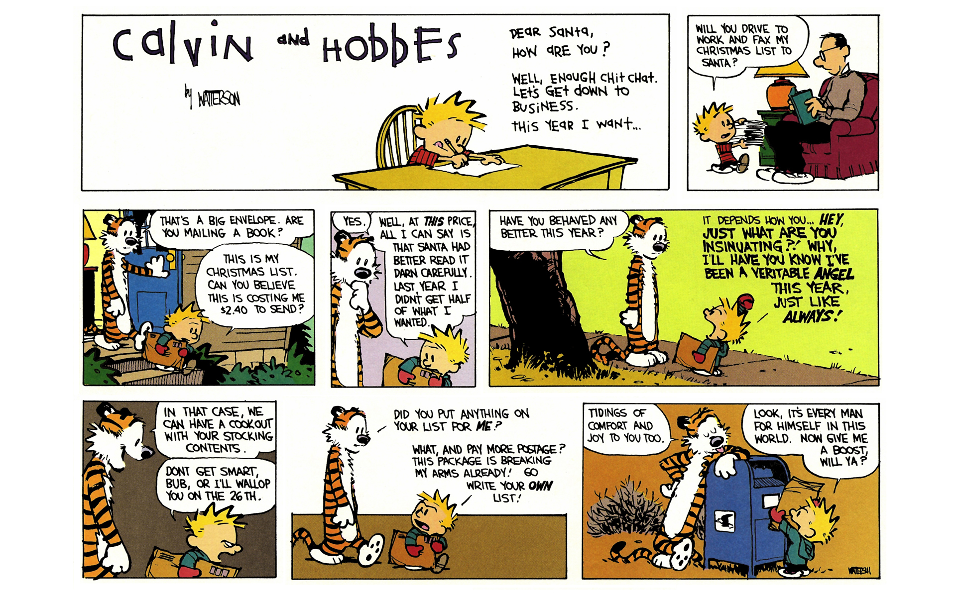 Read online Calvin and Hobbes comic -  Issue #6 - 55
