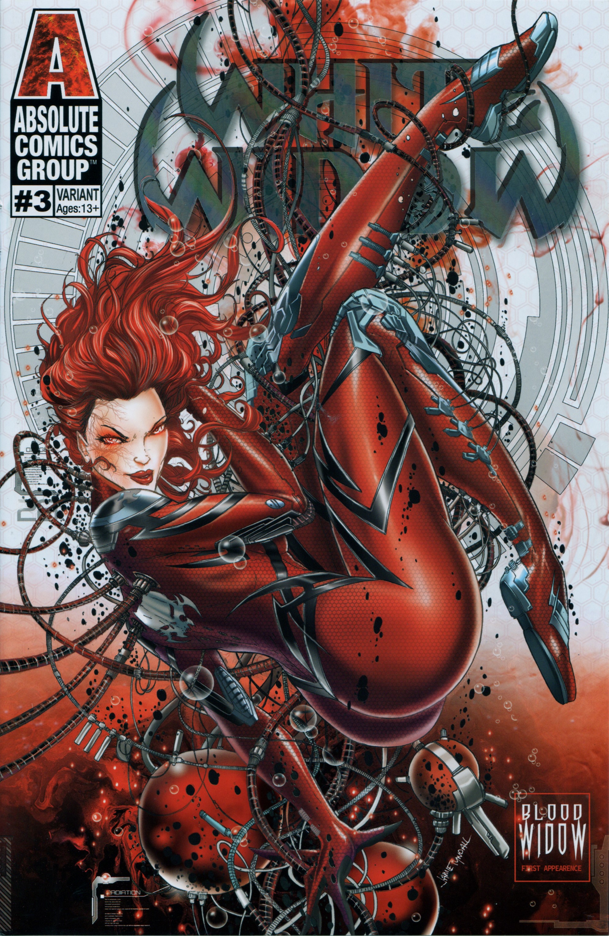 Read online White Widow comic -  Issue #3 - 1