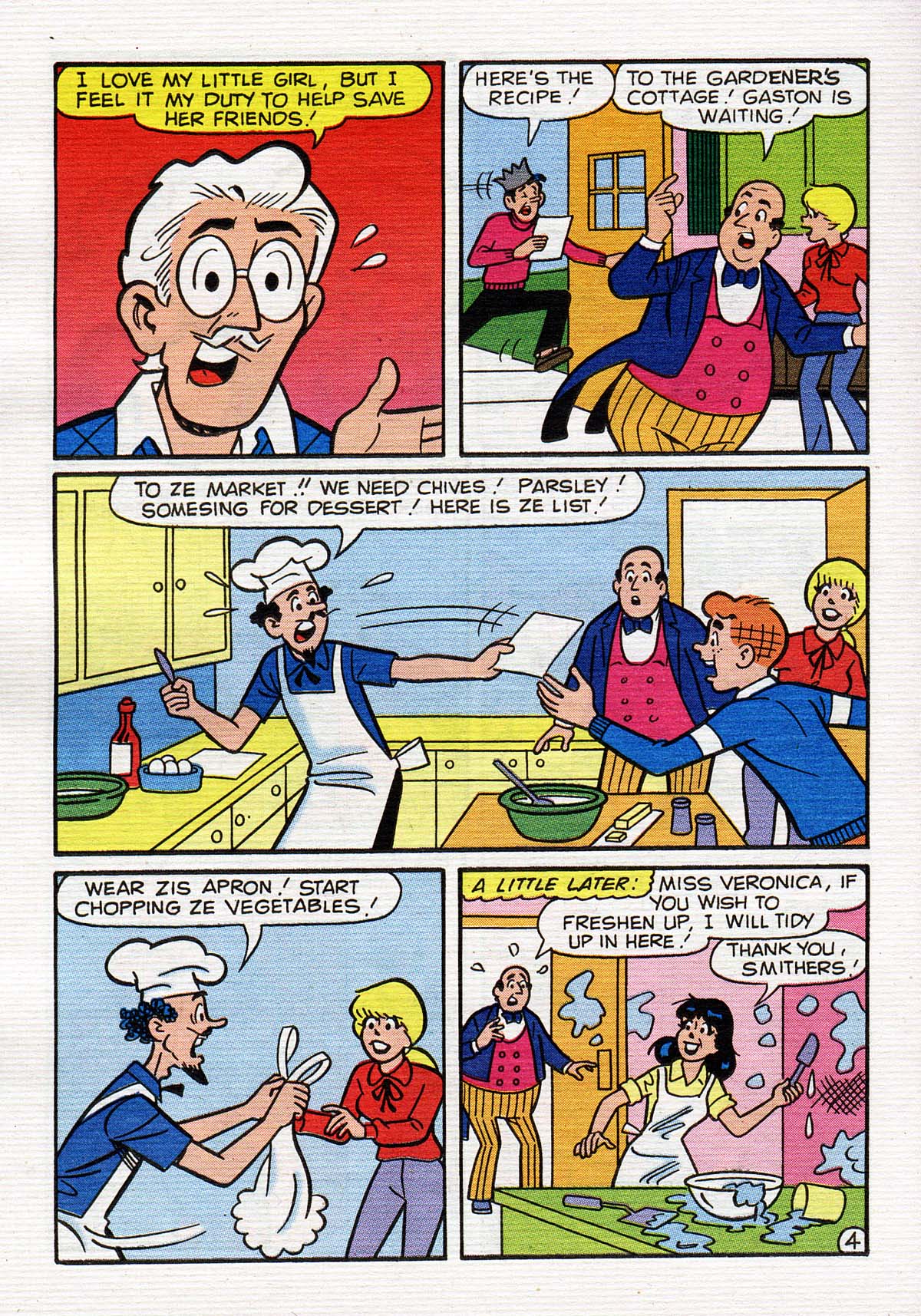 Read online Betty and Veronica Digest Magazine comic -  Issue #124 - 157