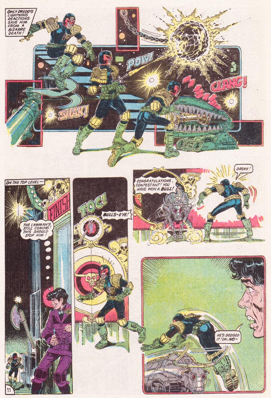 Read online Judge Dredd (1983) comic -  Issue #32 - 28