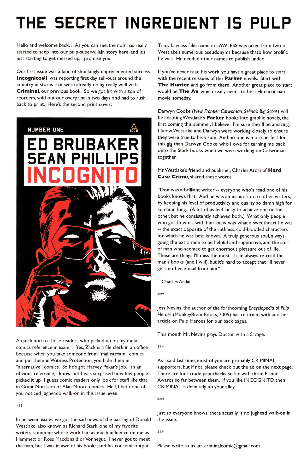 Read online Incognito comic -  Issue #2 - 26