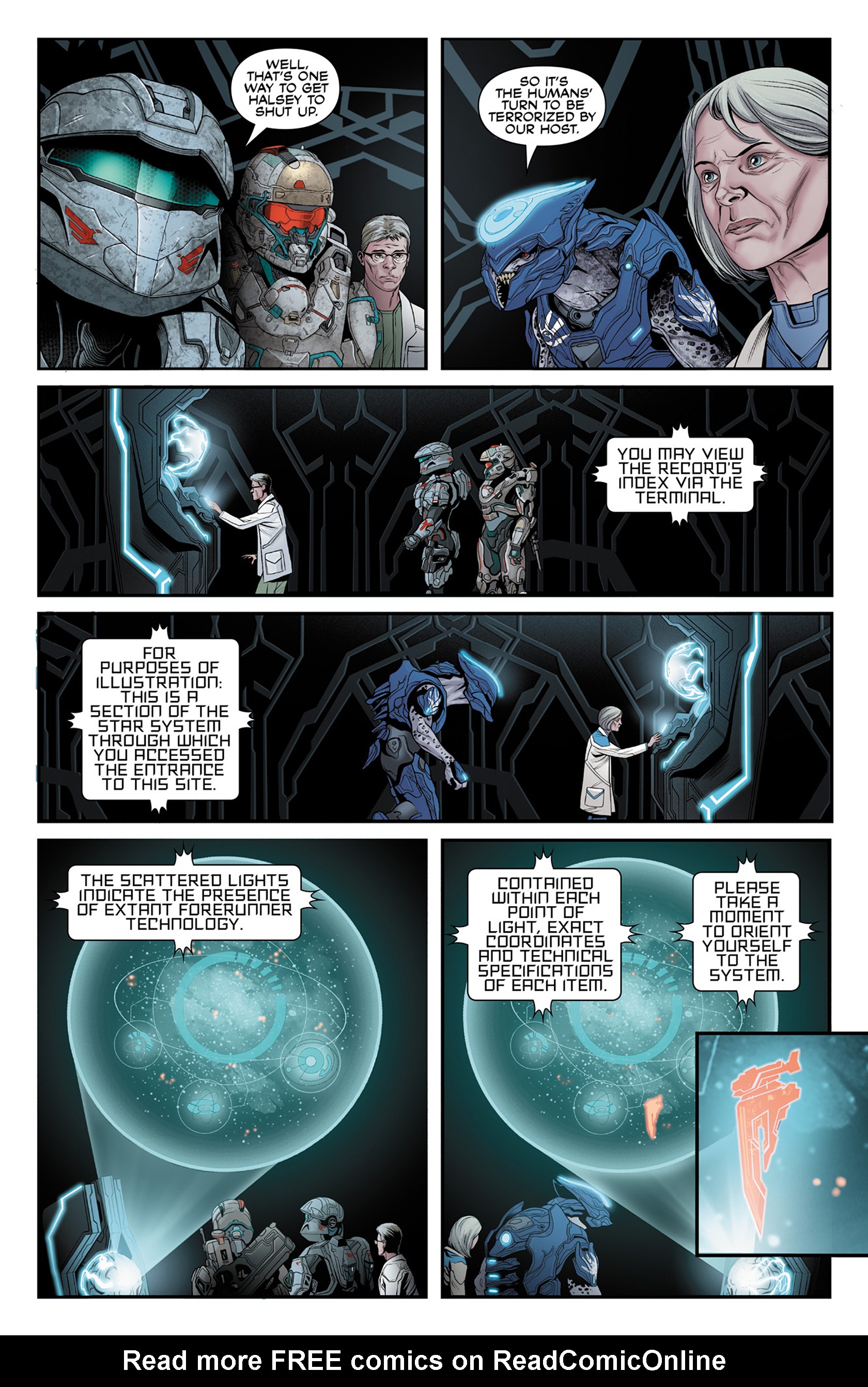 Read online Halo: Escalation comic -  Issue #22 - 12