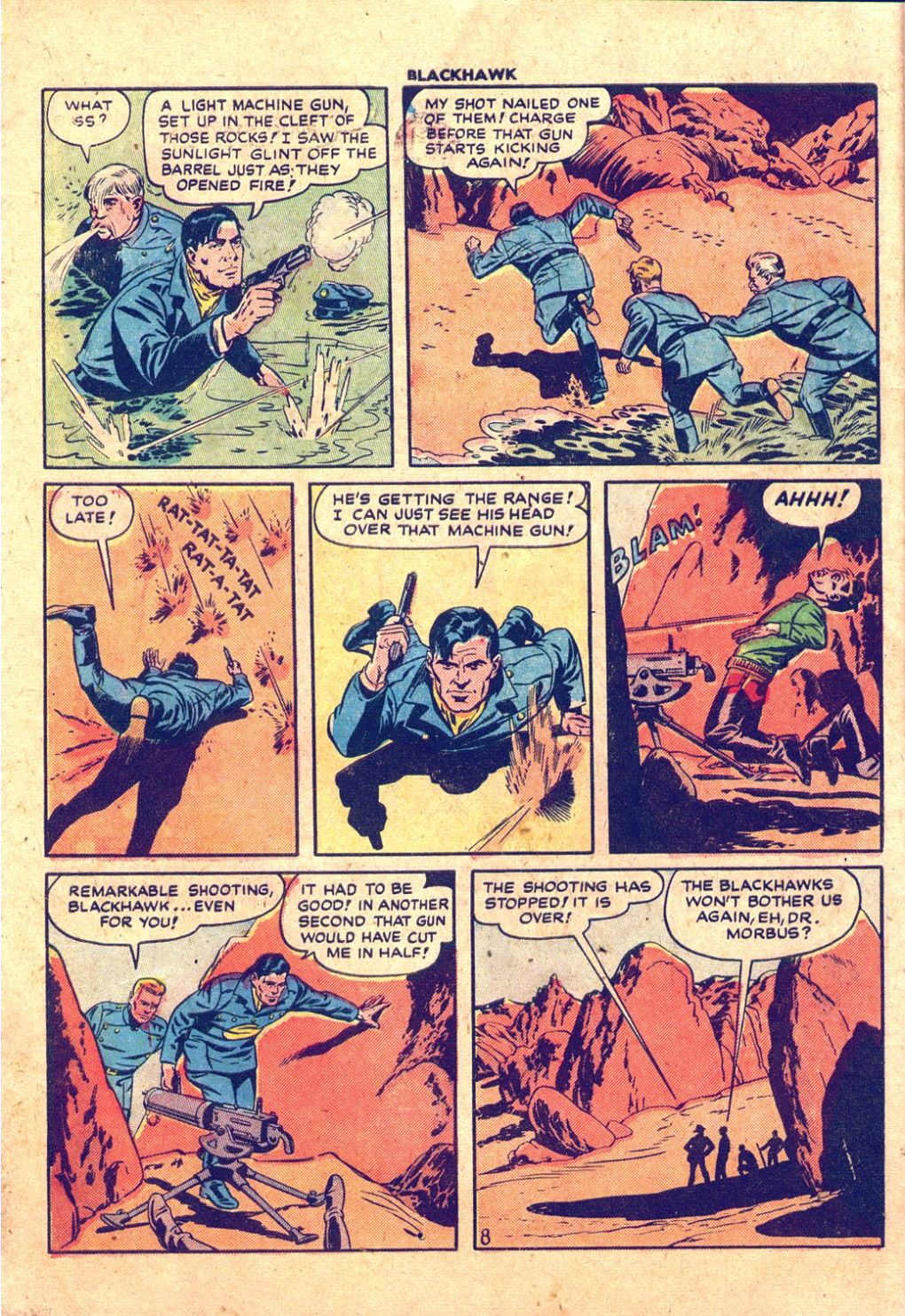 Read online Blackhawk (1957) comic -  Issue #26 - 30