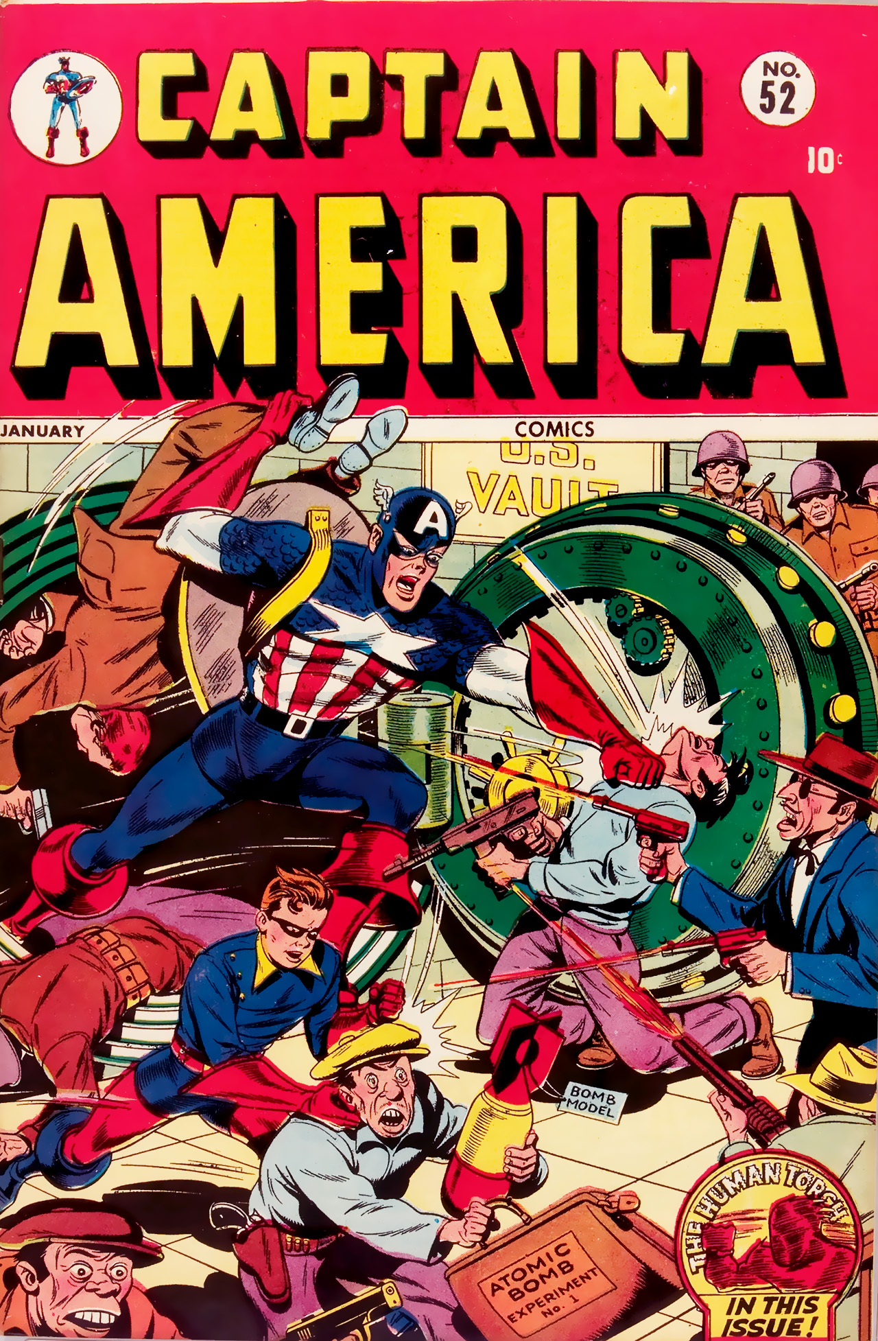 Read online Captain America Comics comic Issue 52