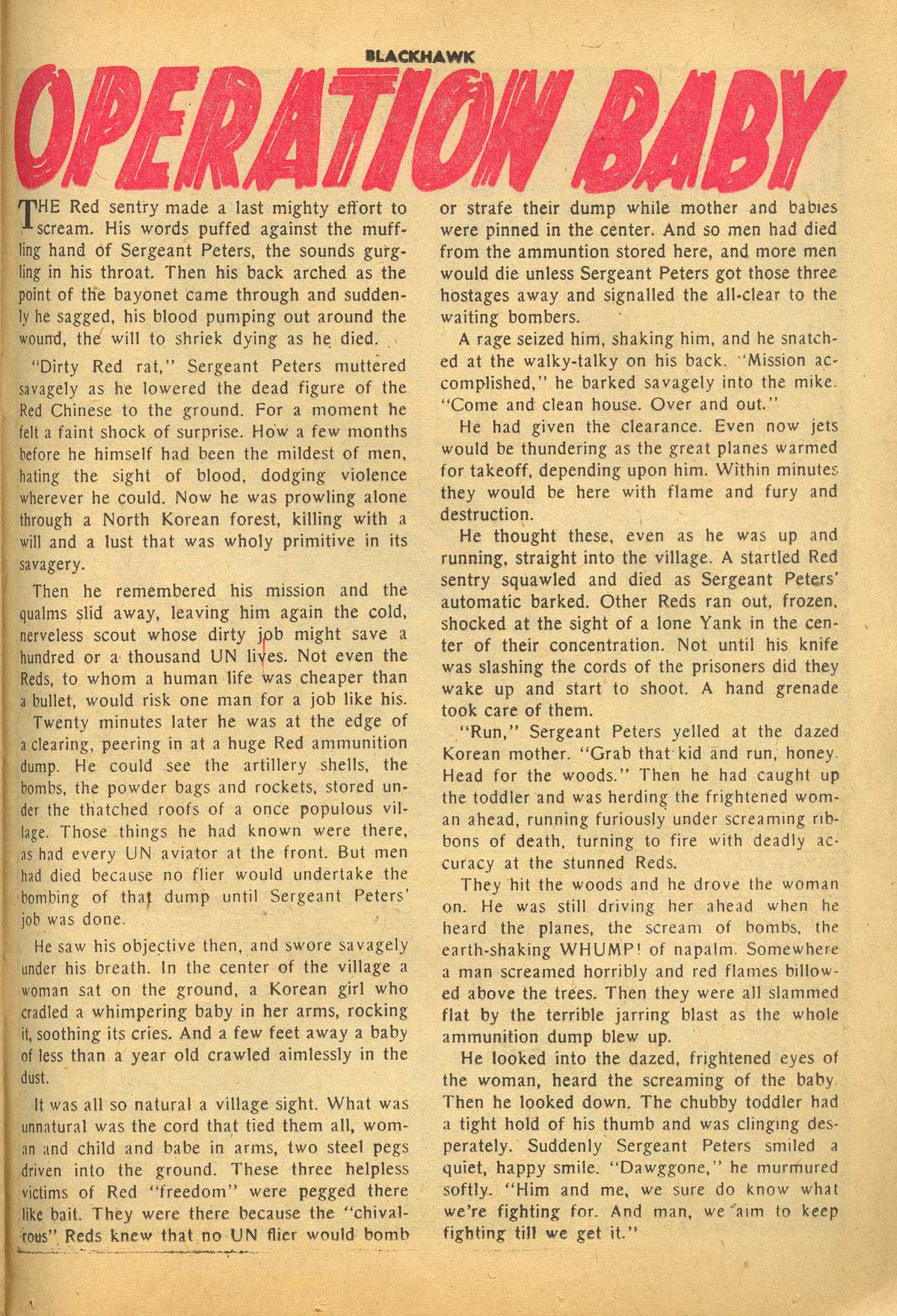 Read online Blackhawk (1957) comic -  Issue #84 - 25