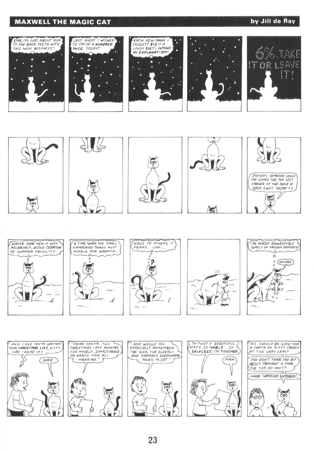 Read online Alan Moore's Maxwell the Magic Cat comic -  Issue #1 - 22