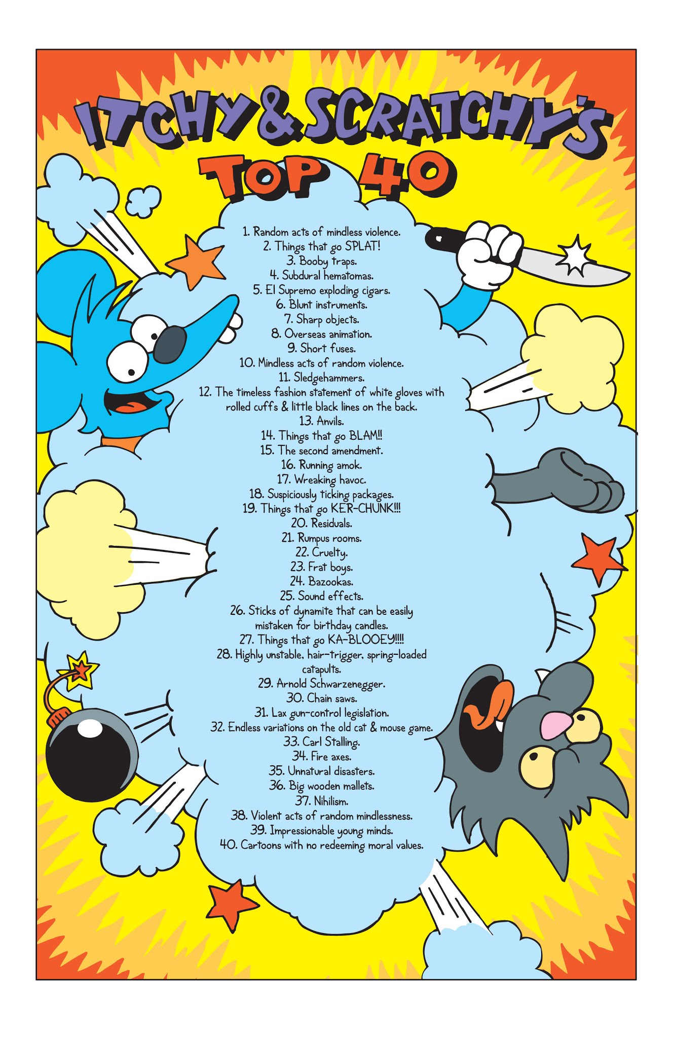 Read online Itchy & Scratchy Comics comic -  Issue #1 - 31