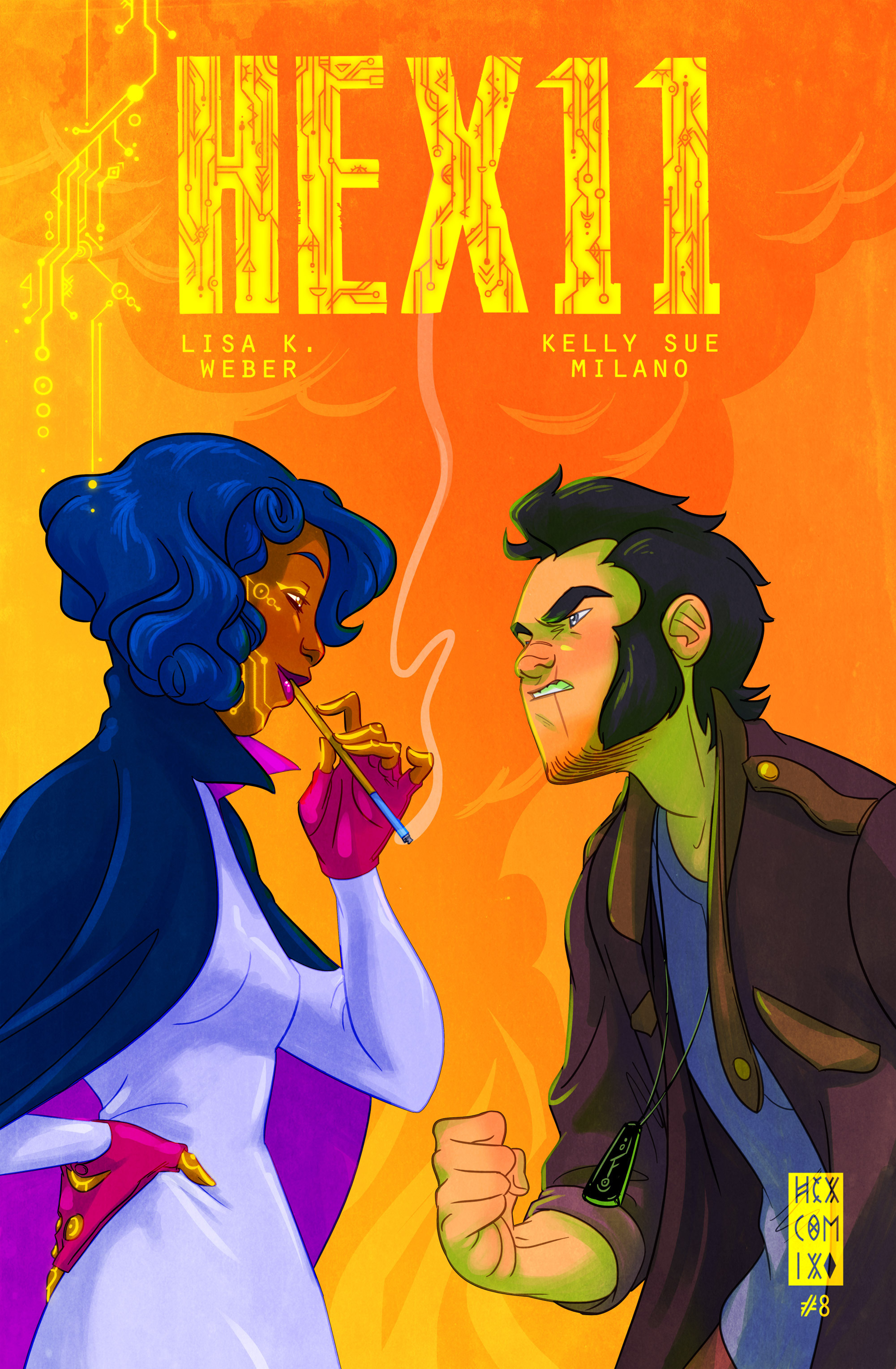 Read online Hex11 comic -  Issue #8 - 1