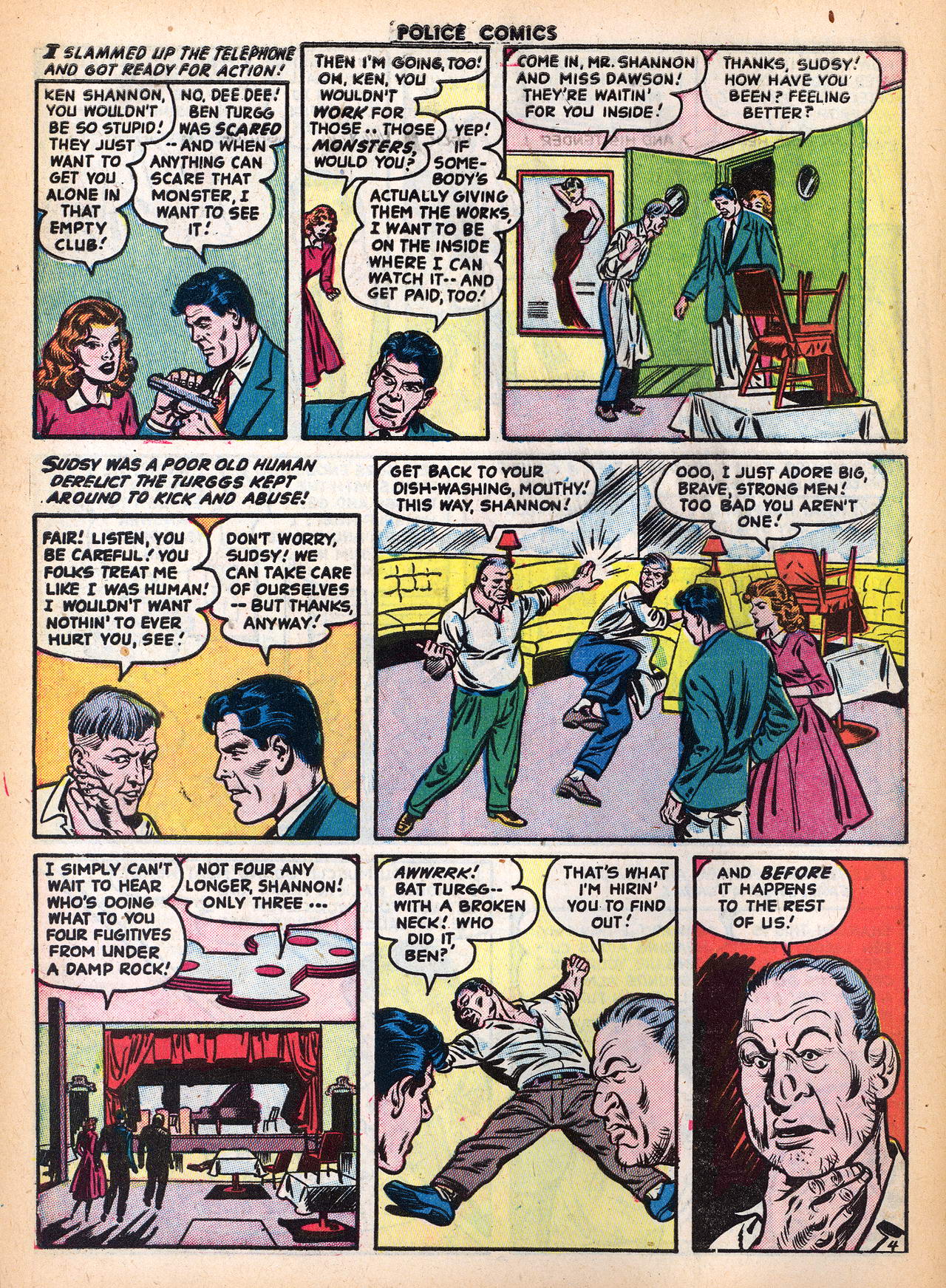Read online Police Comics comic -  Issue #123 - 6