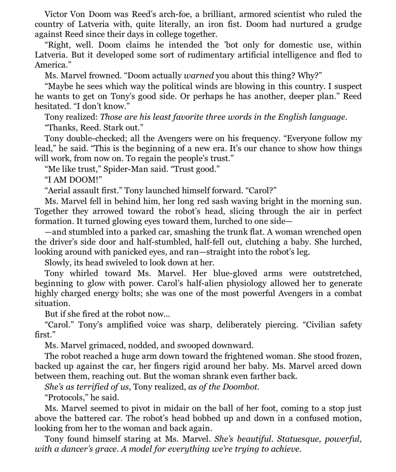 Read online Civil War Prose Novel comic -  Issue # TPB (Part 1) - 56