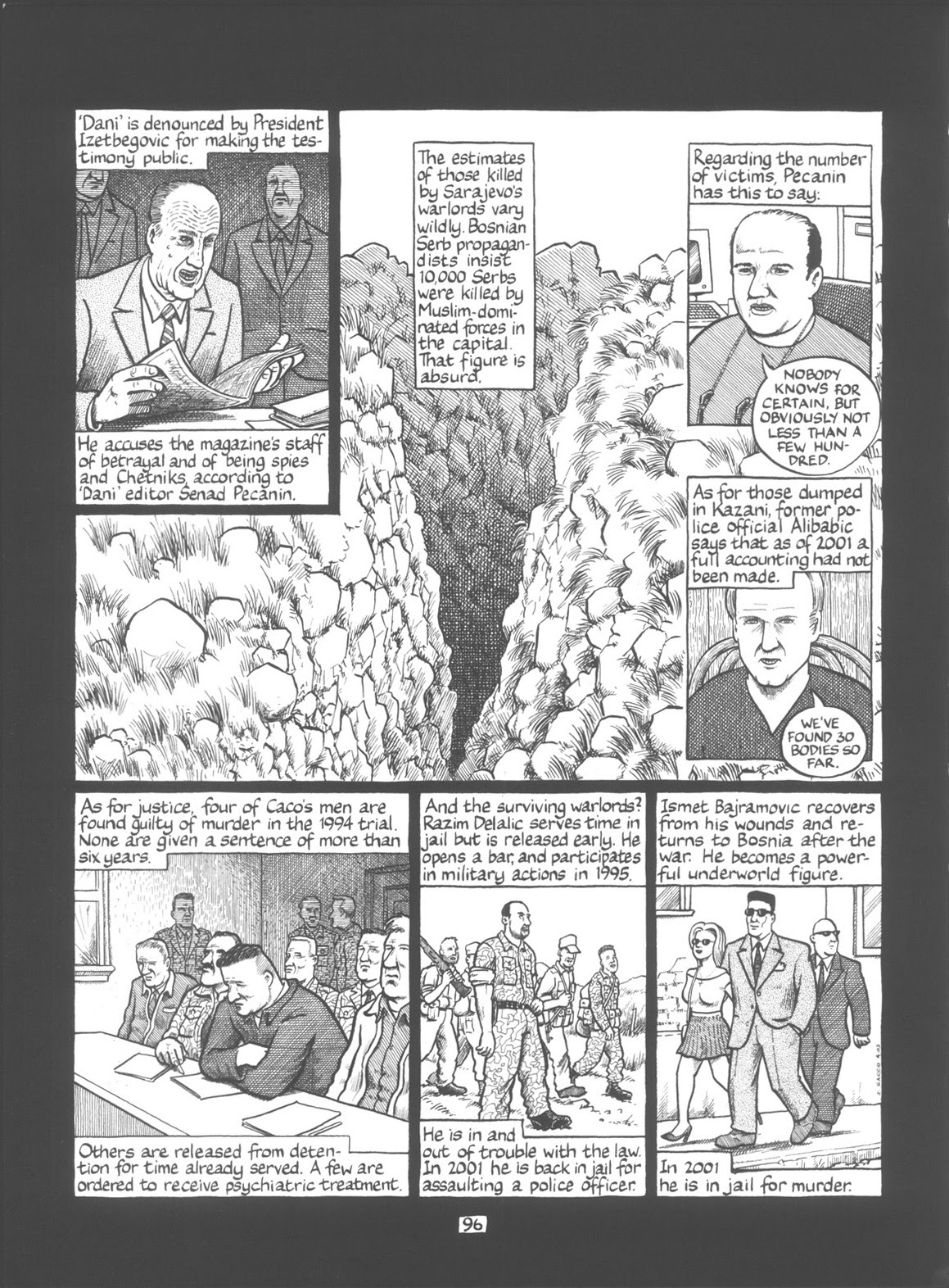 Read online The Fixer: A Story from Sarajevo comic -  Issue # TPB - 100