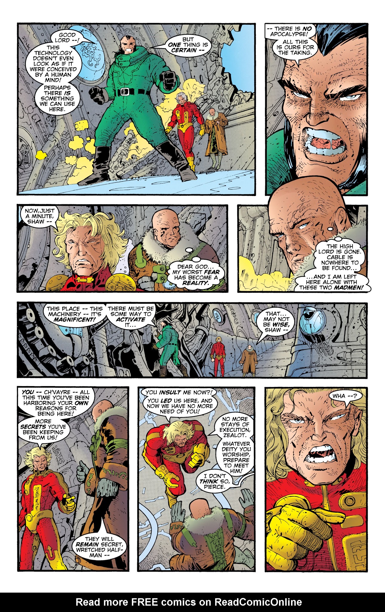 Read online Cable: The Hellfire Hunt comic -  Issue # TPB - 216