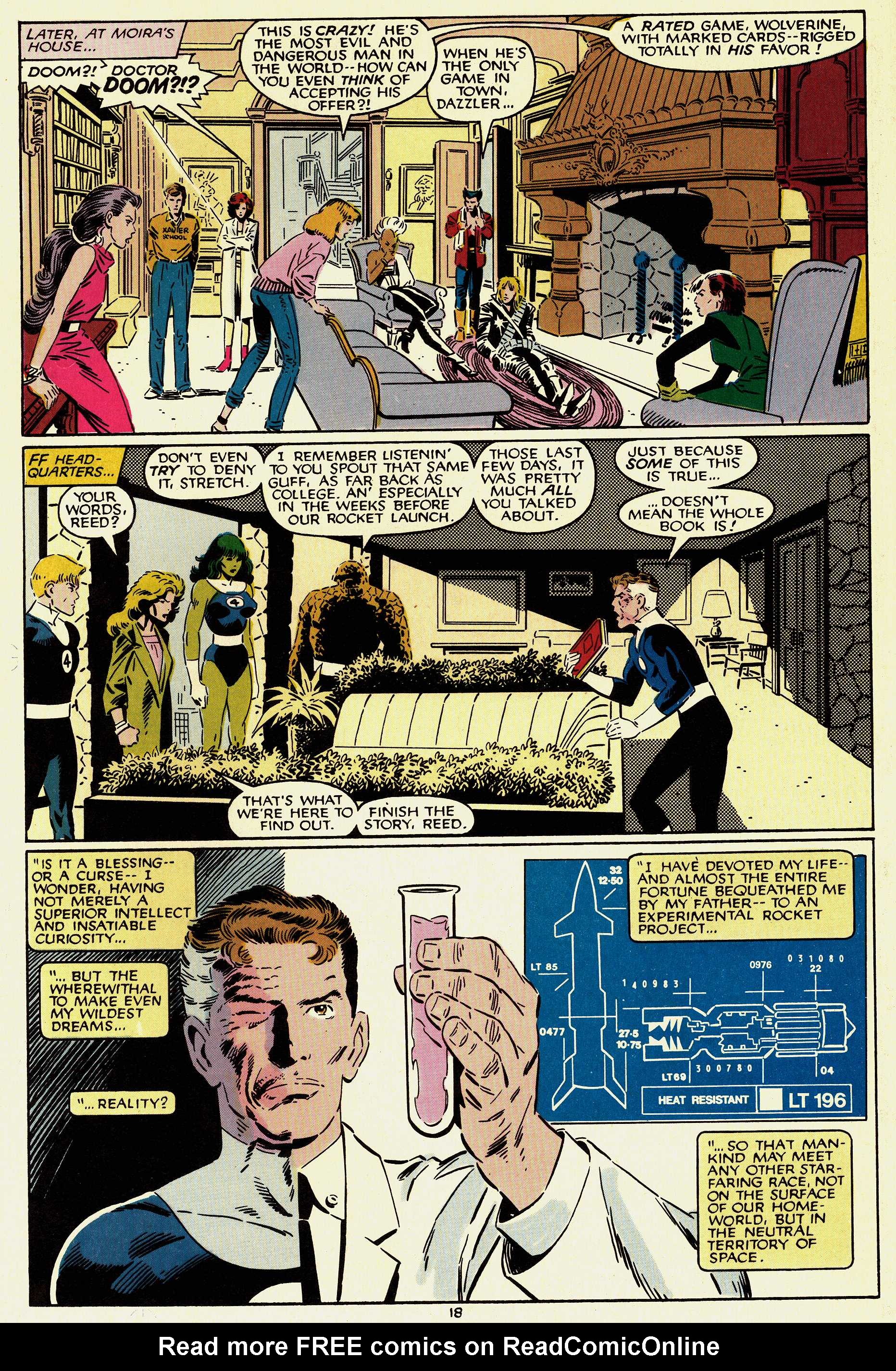 Read online Fantastic Four vs. X-Men comic -  Issue #2 - 19