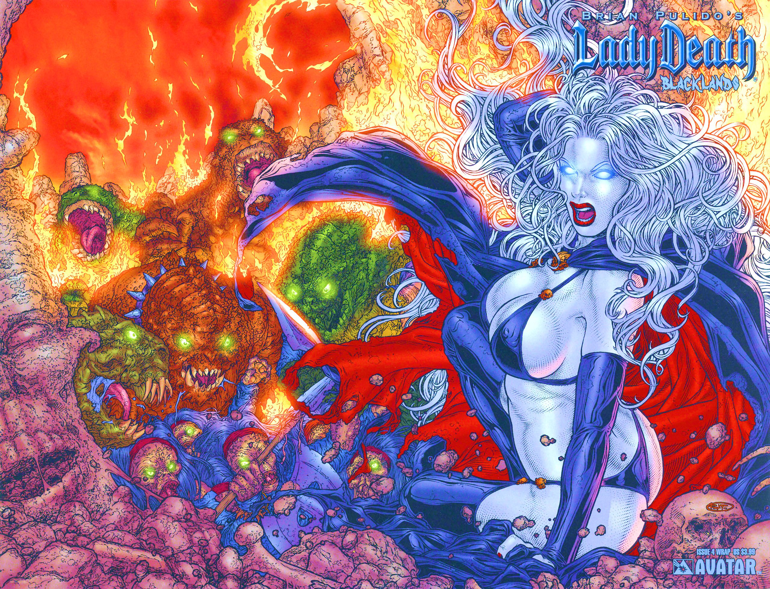 Read online Brian Pulido's Lady Death: Blacklands comic -  Issue #4 - 6