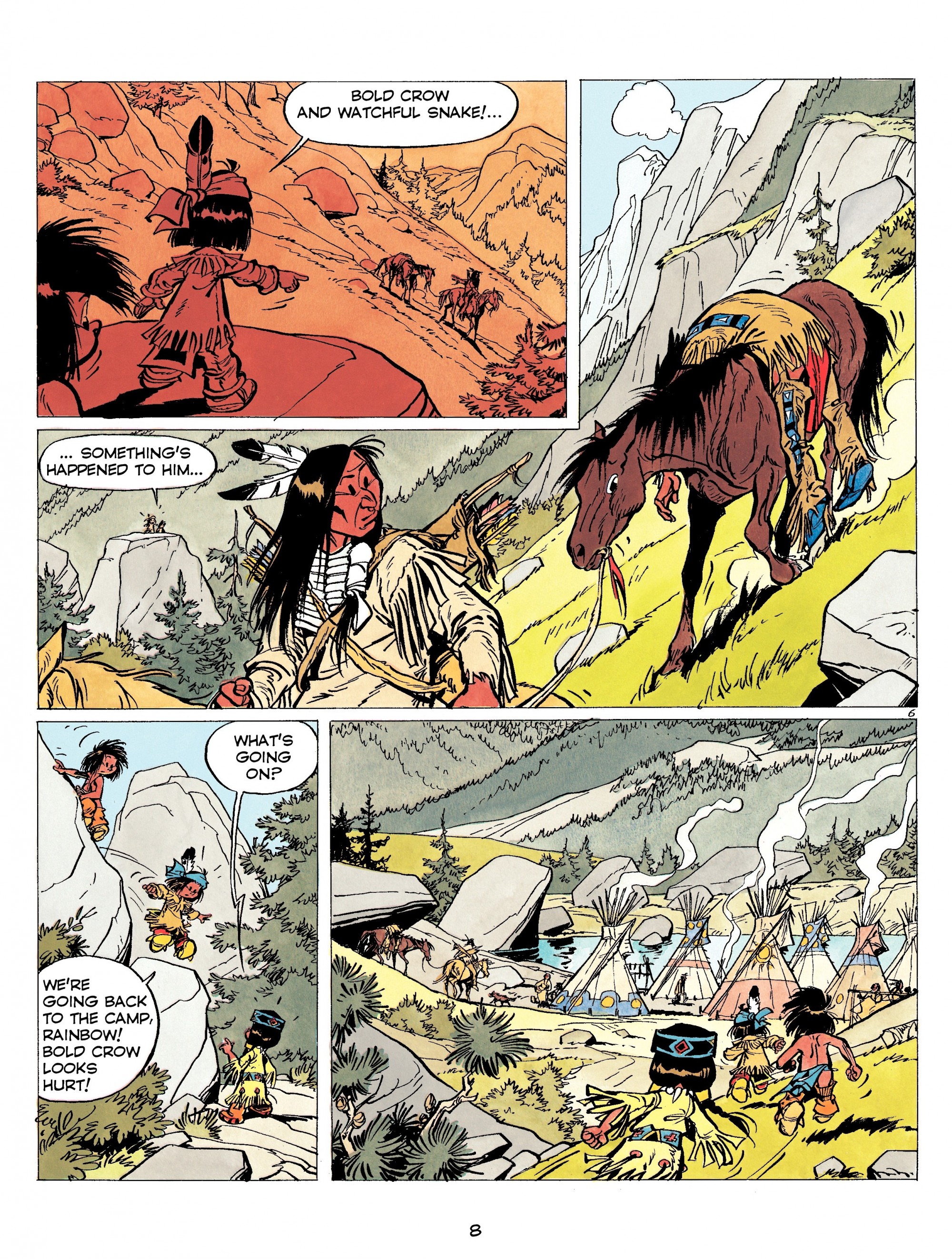 Read online Yakari comic -  Issue #8 - 8