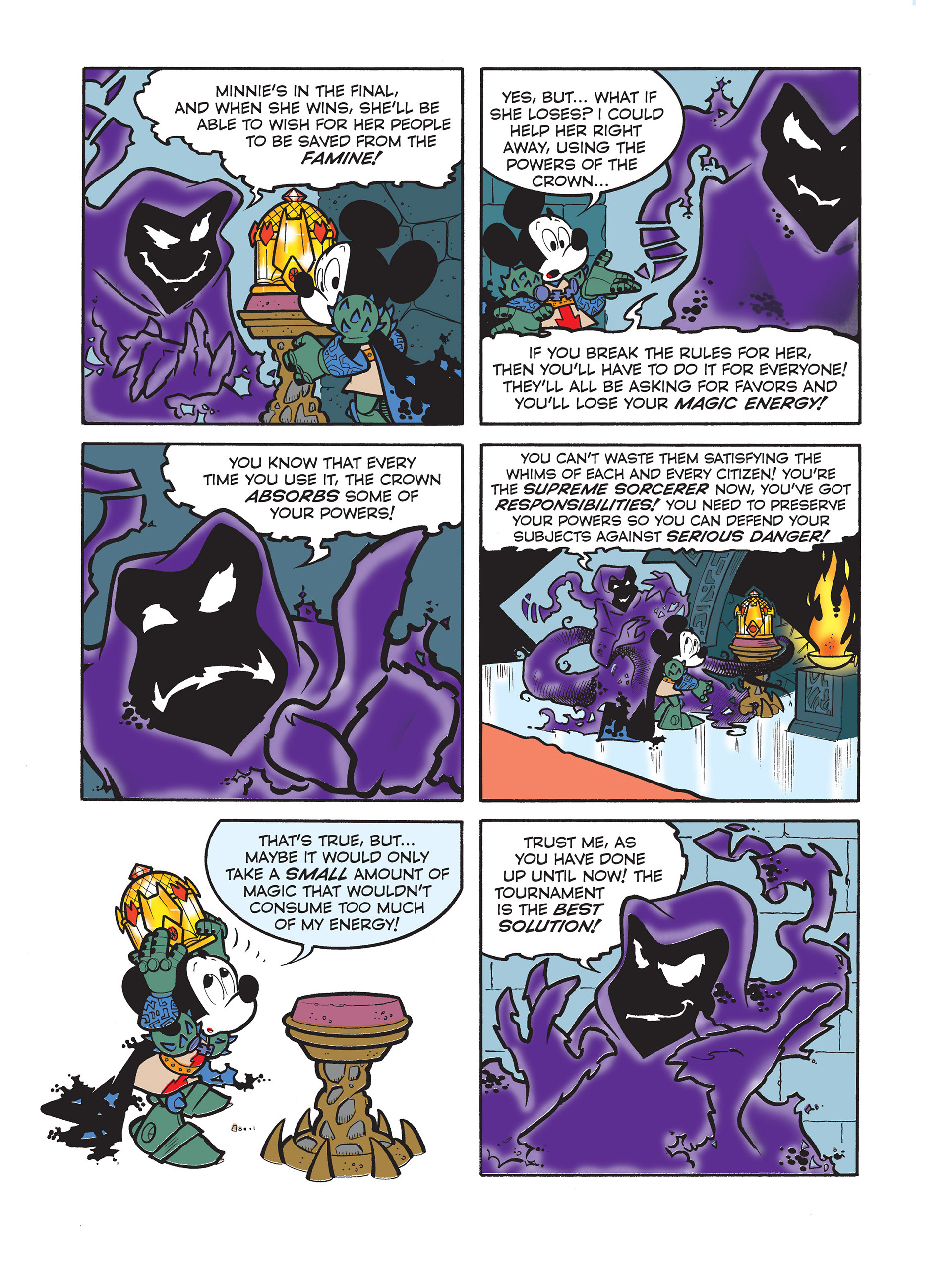 Read online Wizards of Mickey II: The Dark Age comic -  Issue #3 - 13