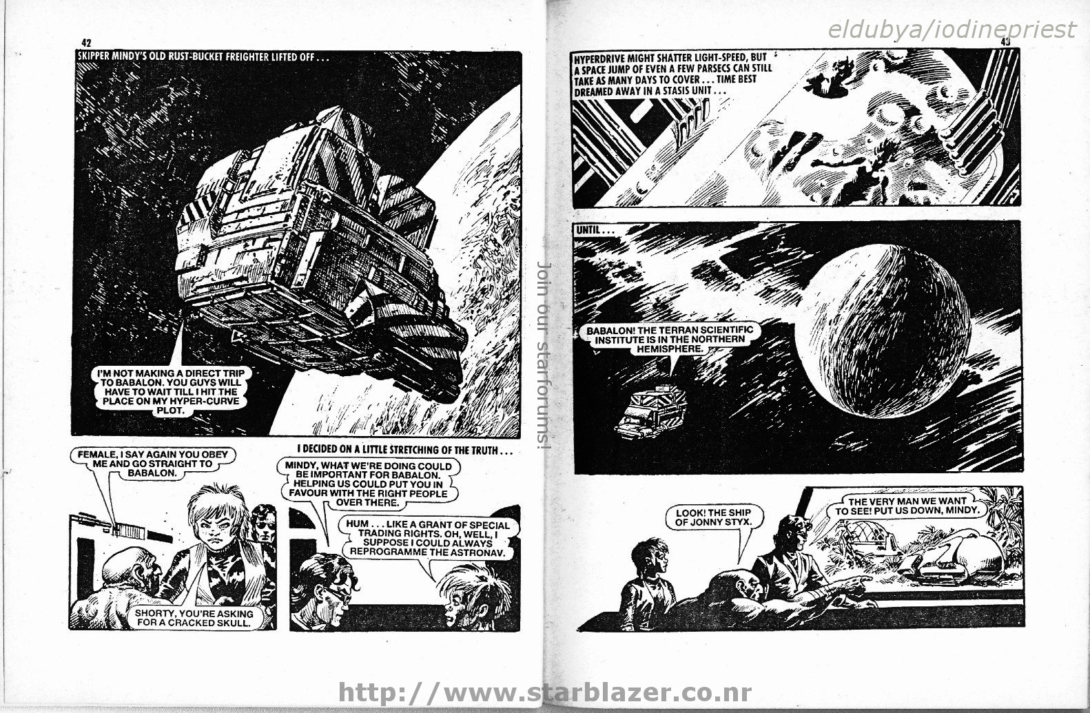 Read online Starblazer comic -  Issue #199 - 23