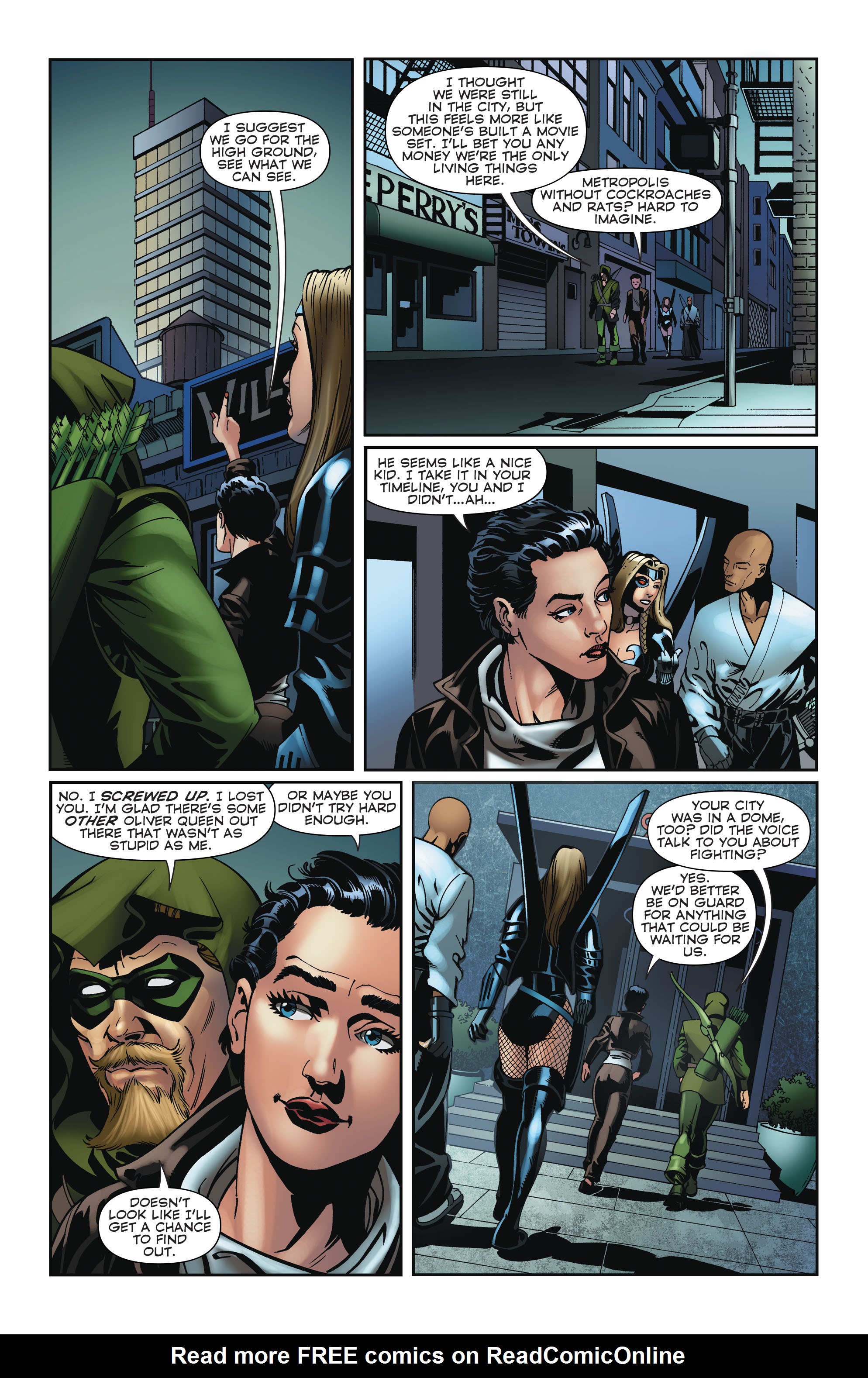 Read online Convergence Green Arrow comic -  Issue #2 - 7