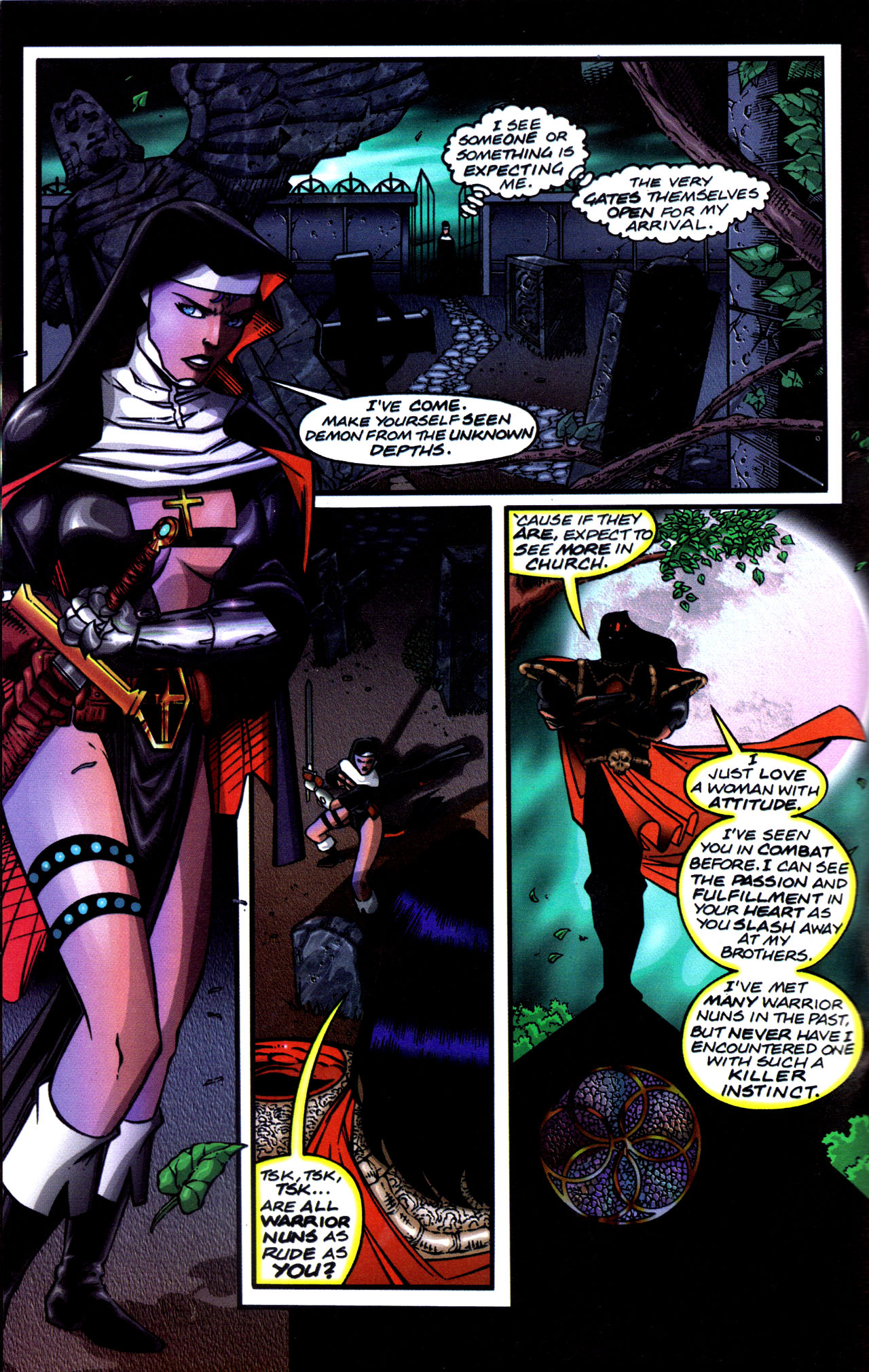 Read online Razor / Warrior Nun Areala - Faith comic -  Issue # Full - 24