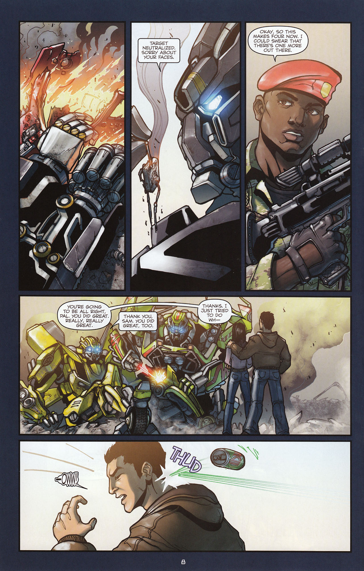 Read online Transformers Alliance comic Issue 1