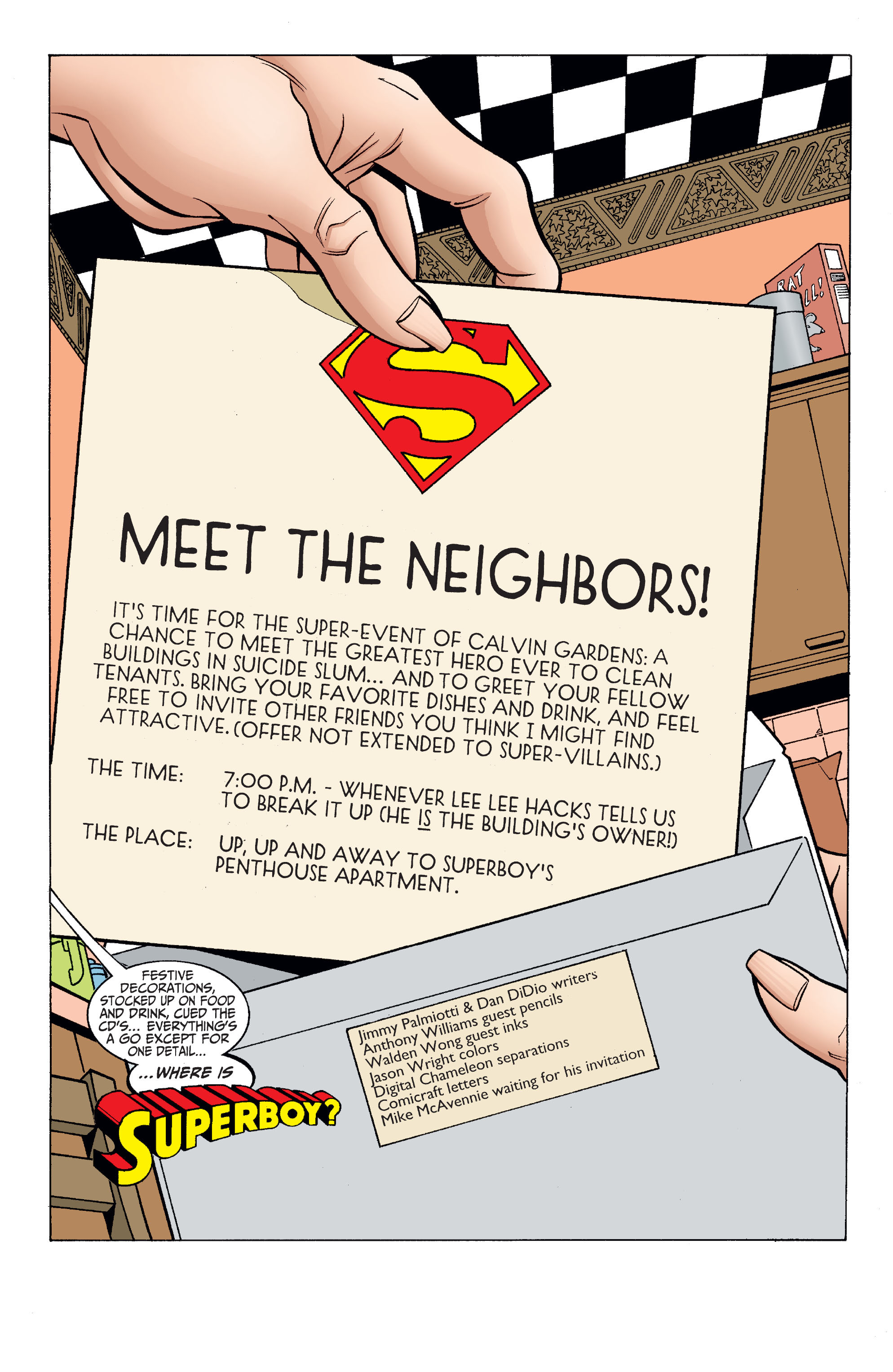 Superboy (1994) 96 Page 1